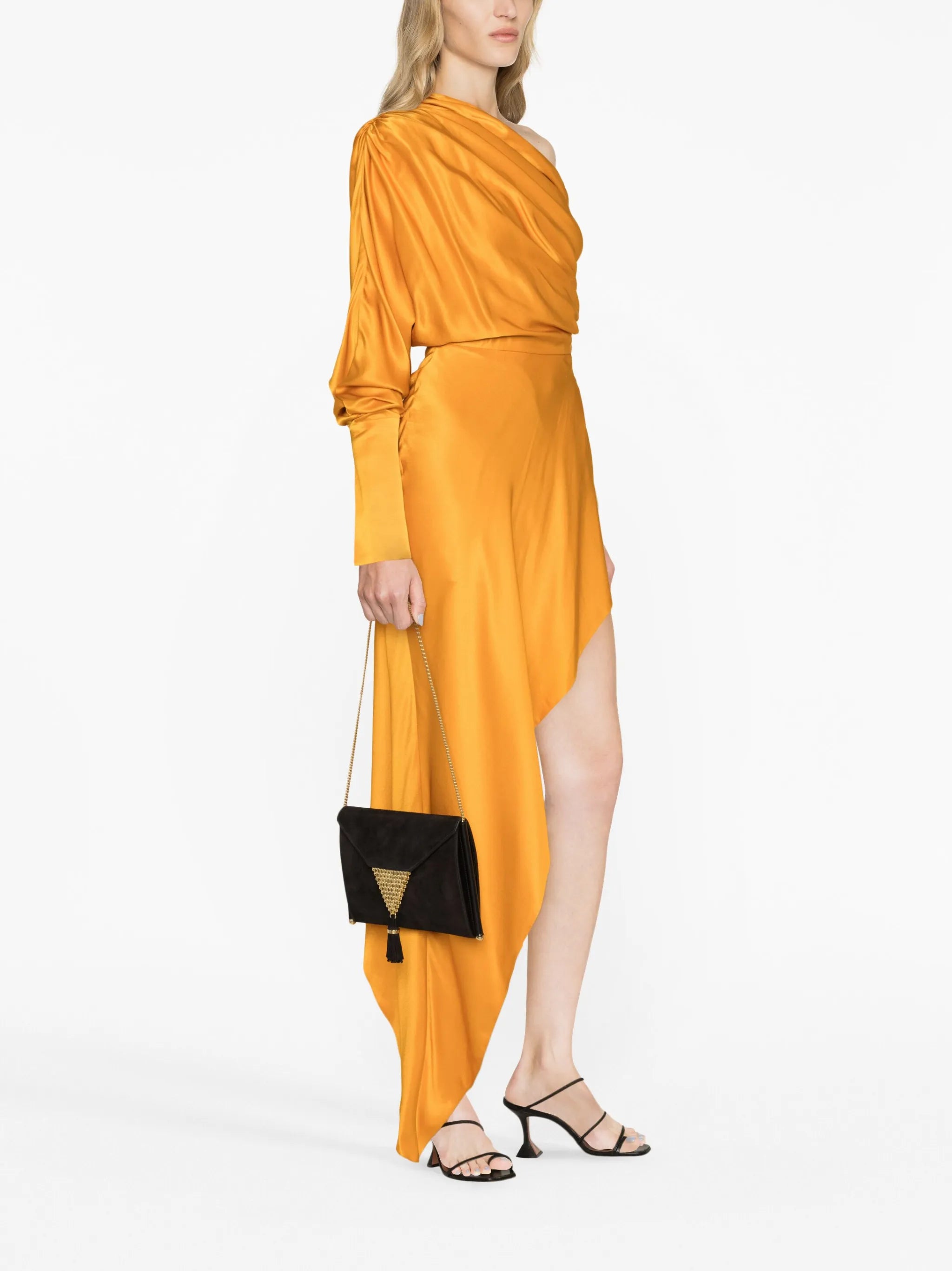 chain-detail envelope clutch