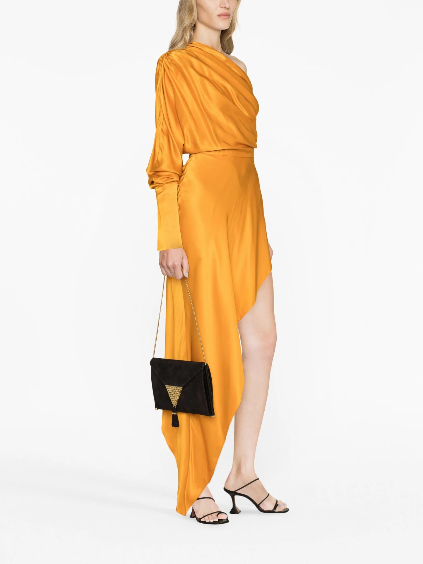 chain-detail envelope clutch