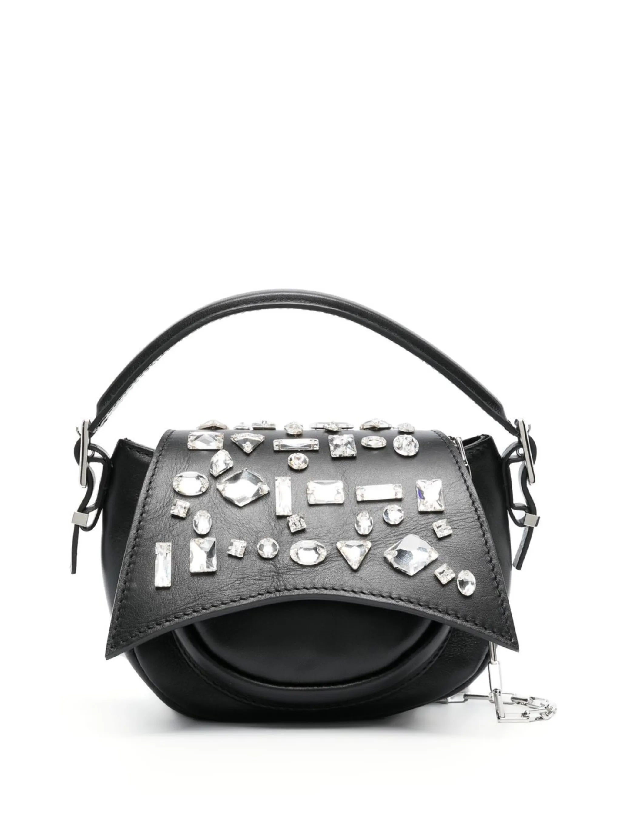 Kiks crystal-embellished minibag