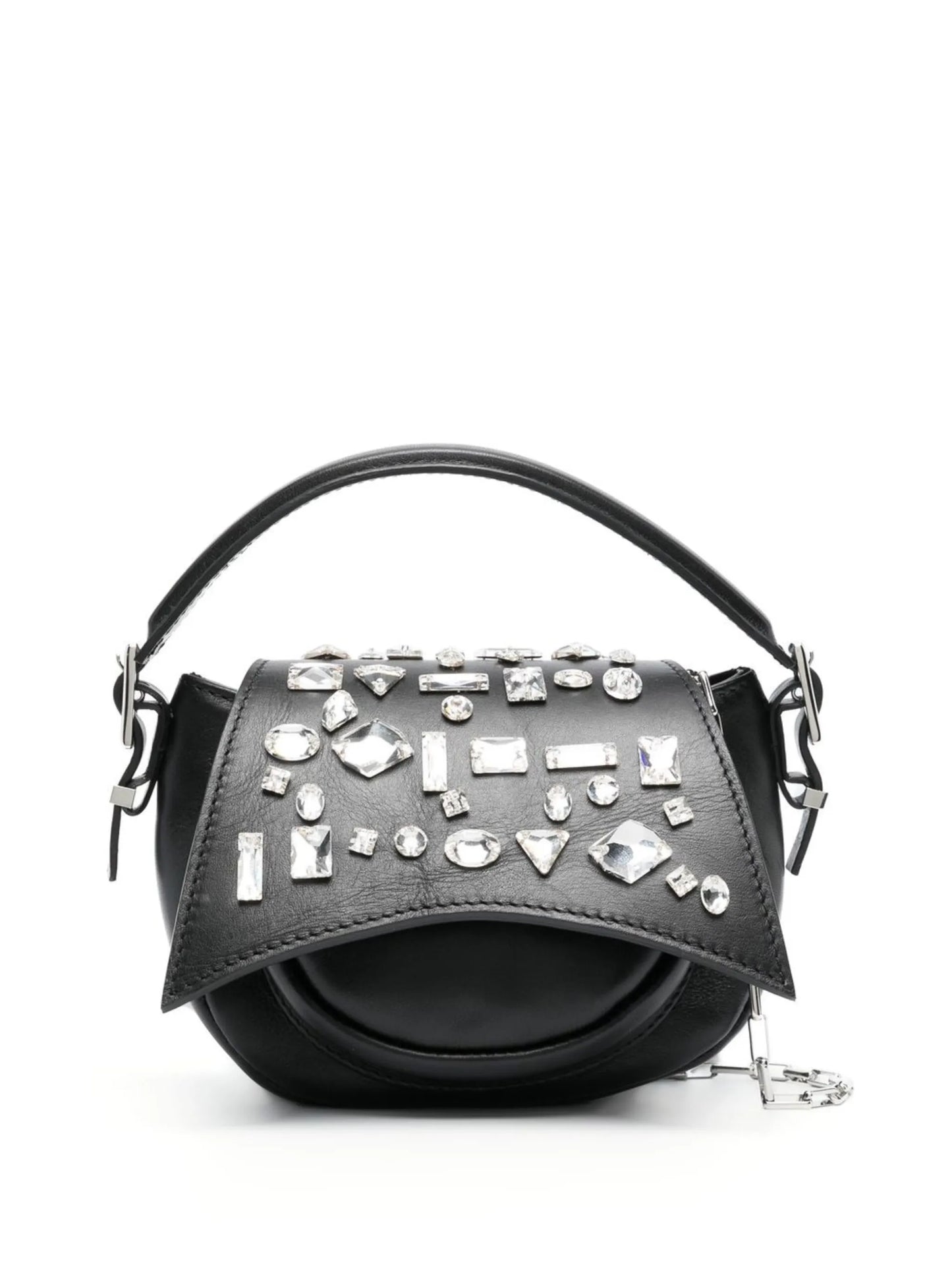 Kiks crystal-embellished minibag