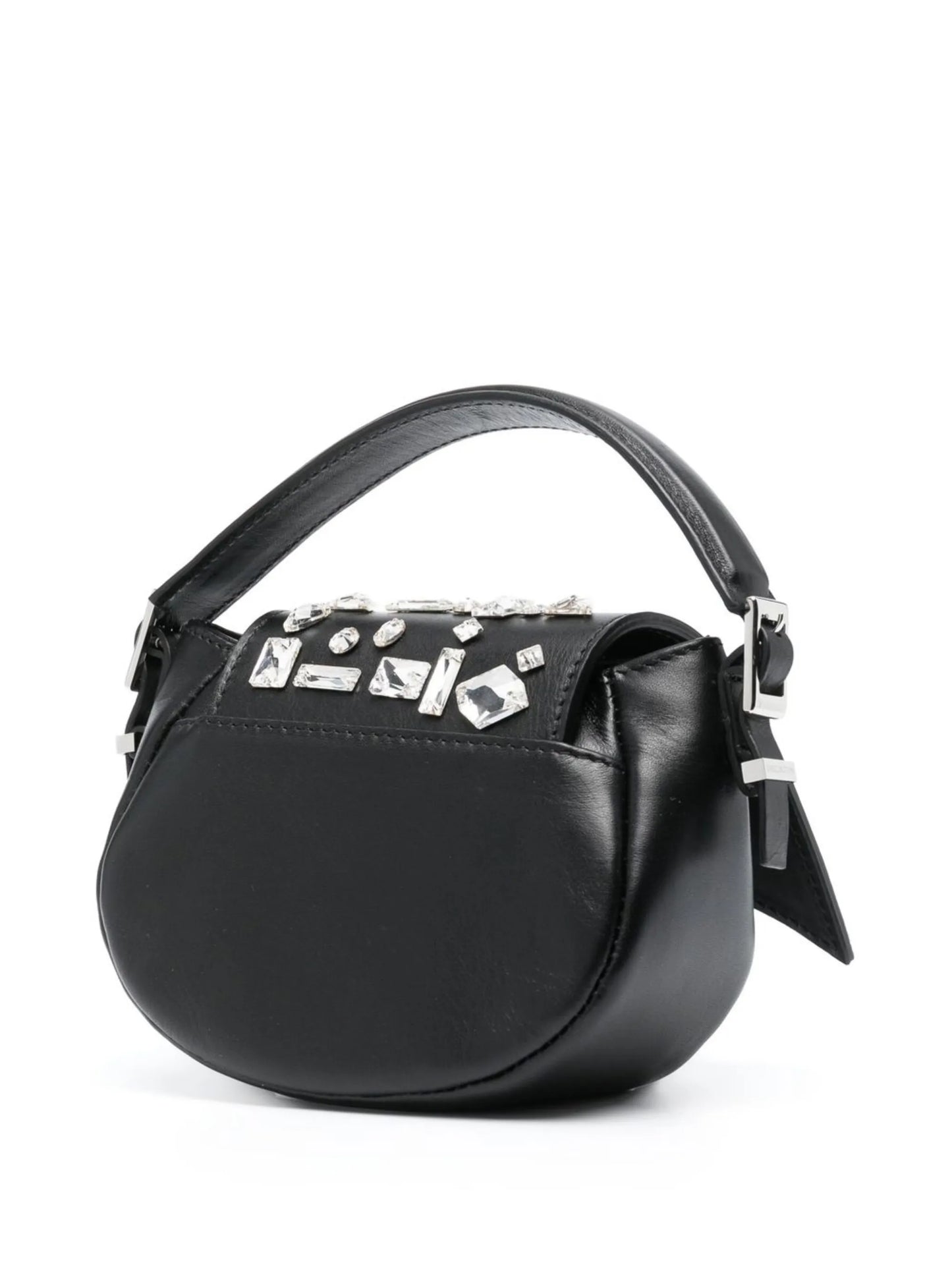Kiks crystal-embellished minibag