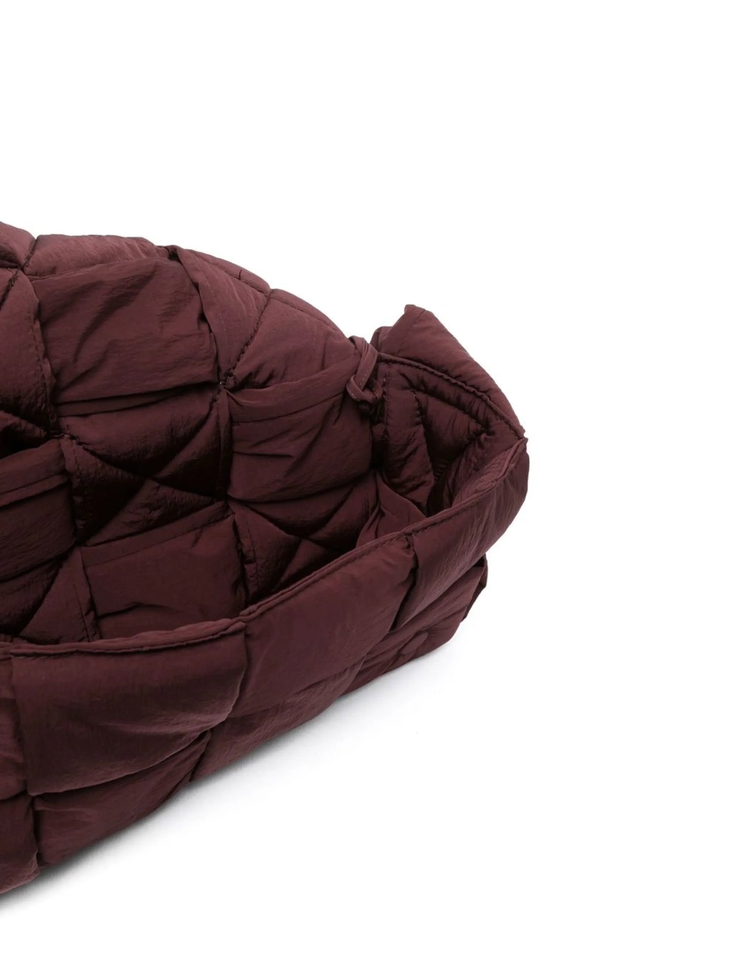 Cassette padded shoulder bag