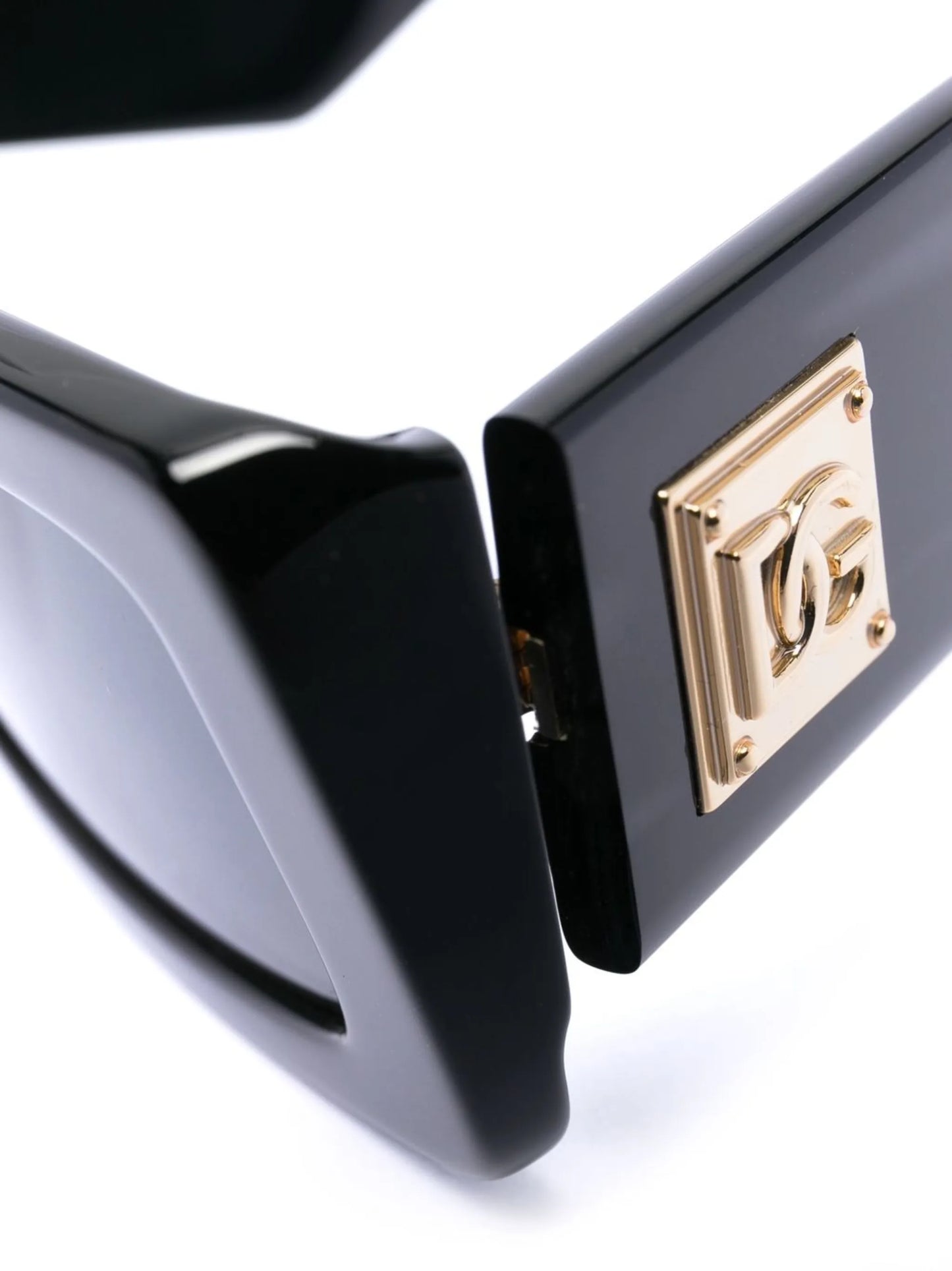 logo-square plaque sunglasses