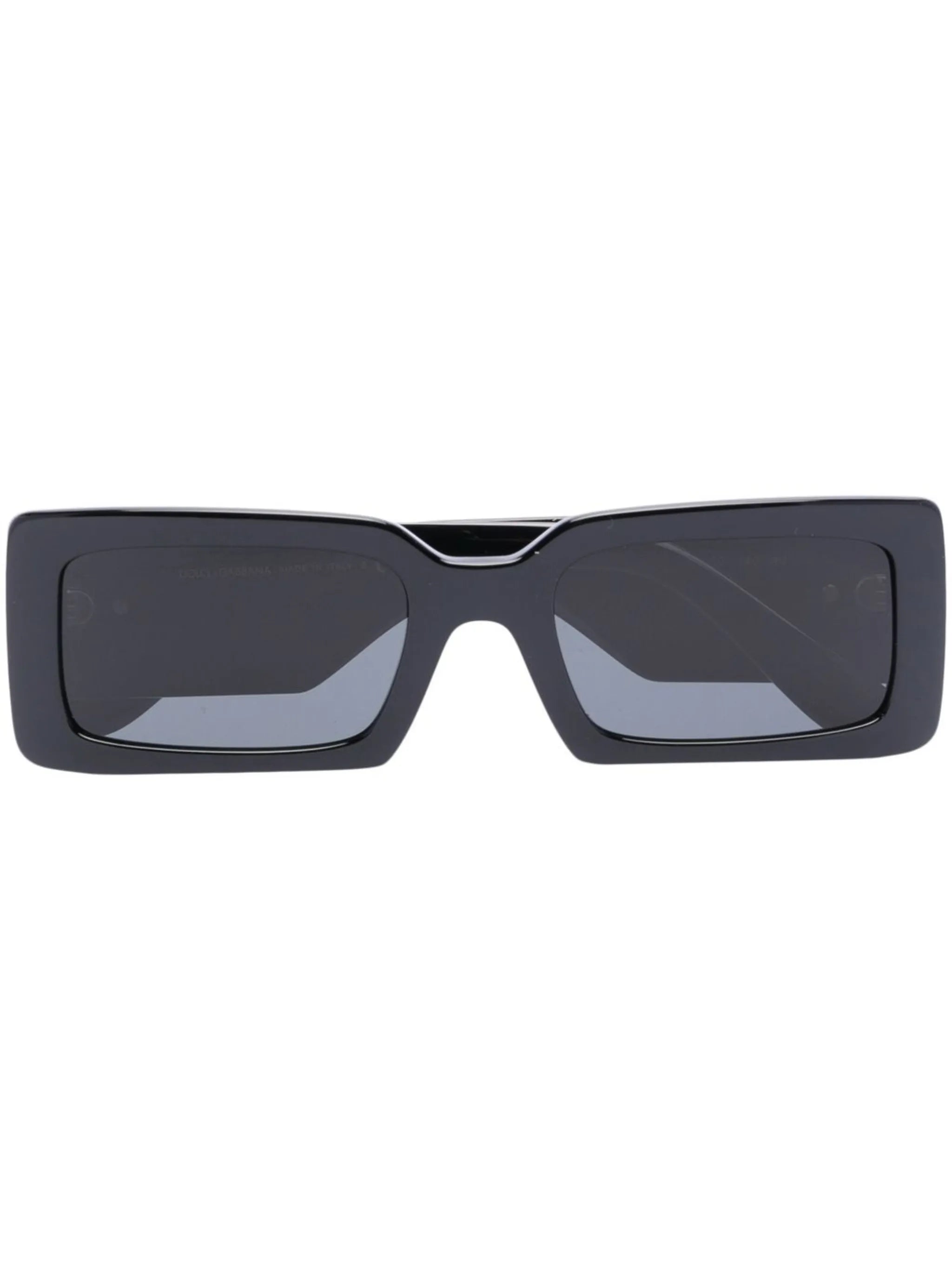 logo-square plaque sunglasses
