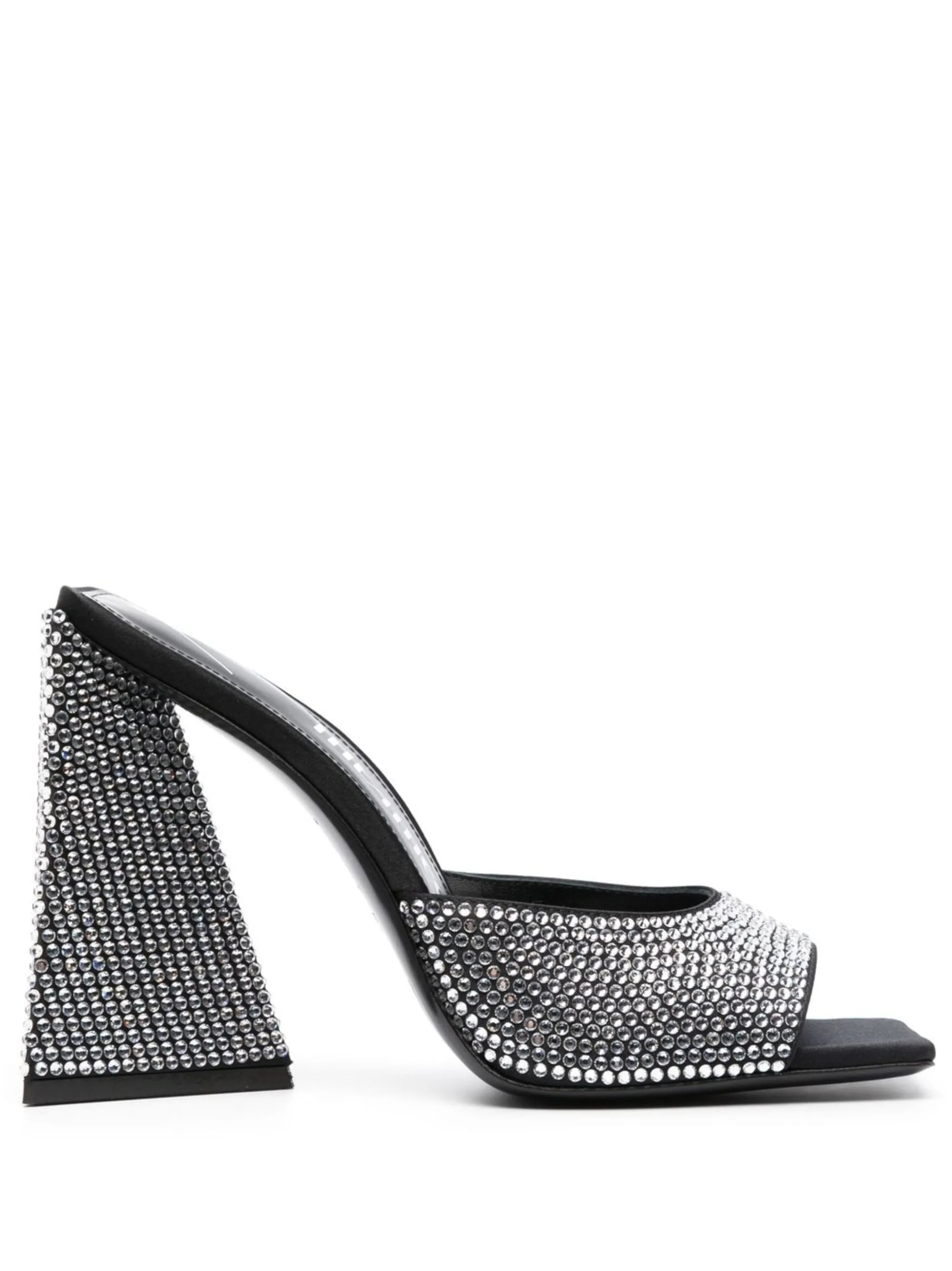 115mm Devon crystal-embellished sandals
