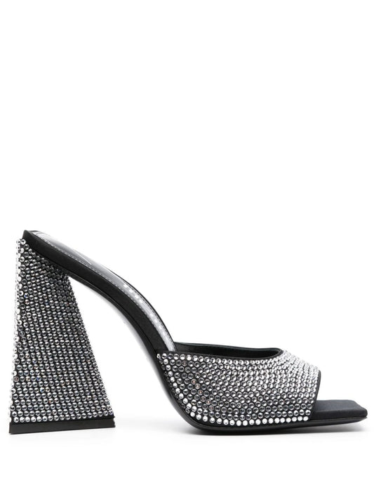 115mm Devon crystal-embellished sandals