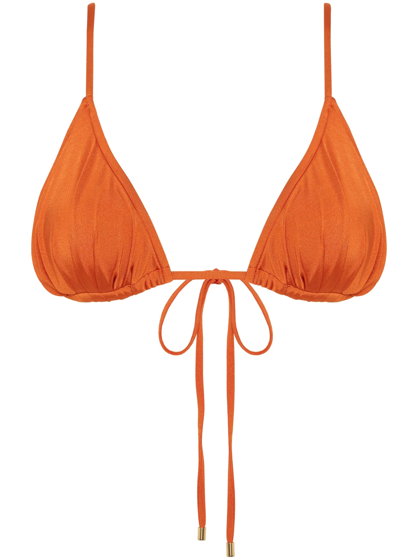 Peony ruched bikini top
