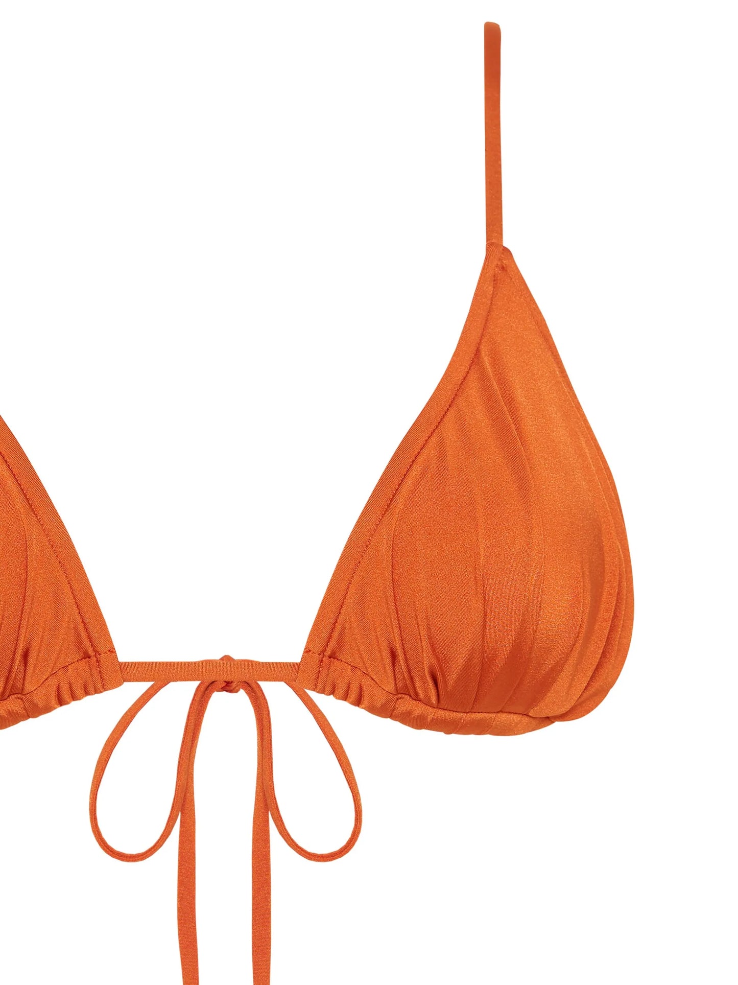 Peony ruched bikini top