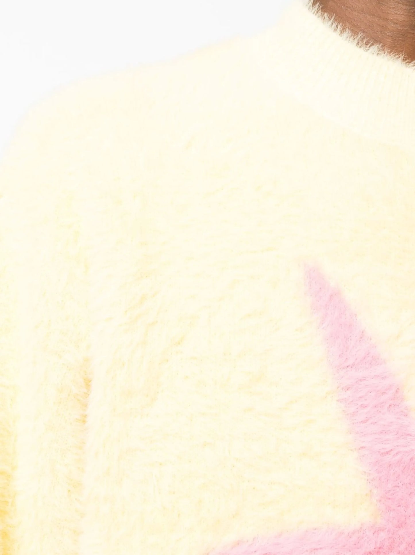 star-motif brushed  jumper