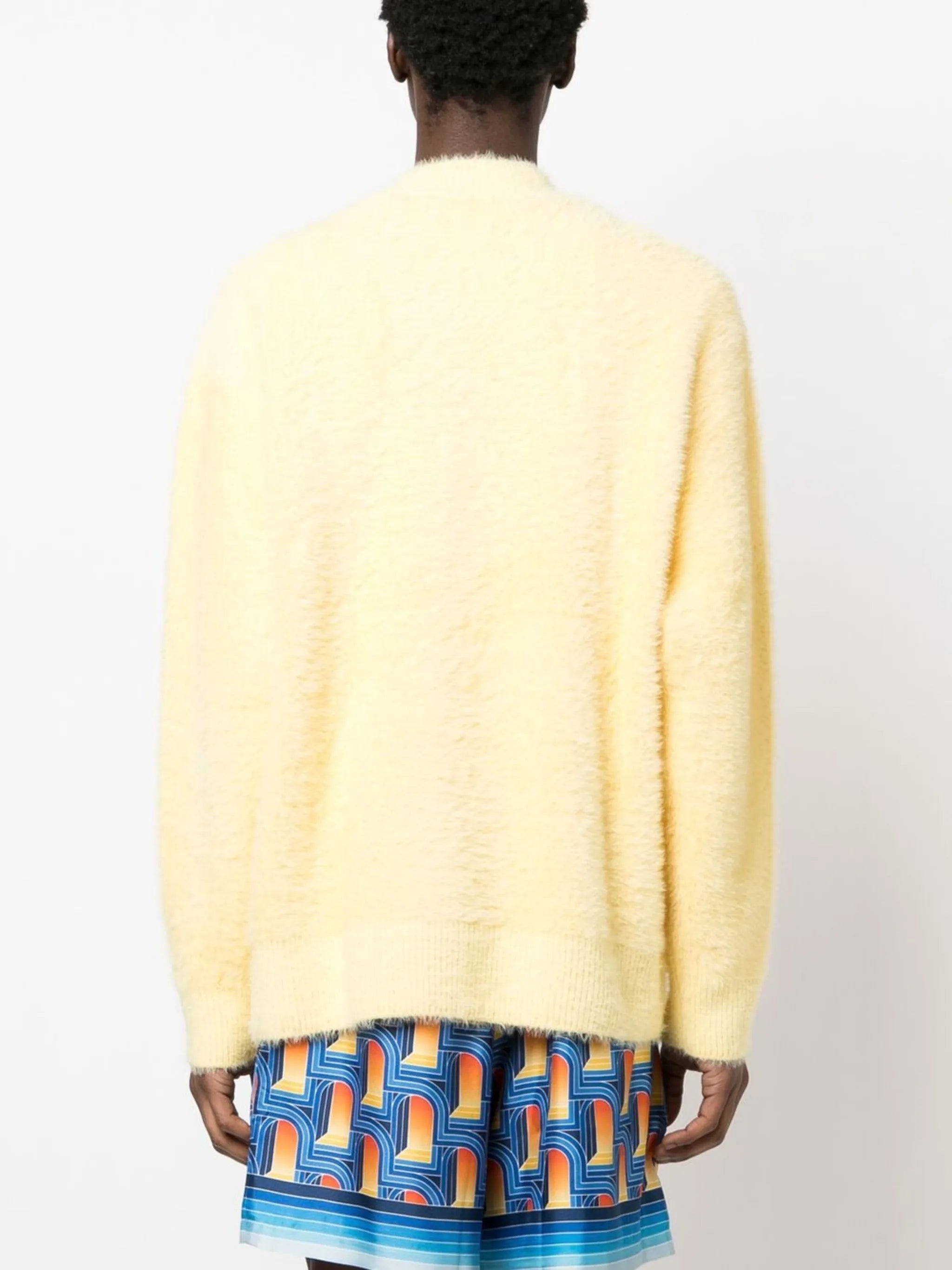 star-motif brushed  jumper