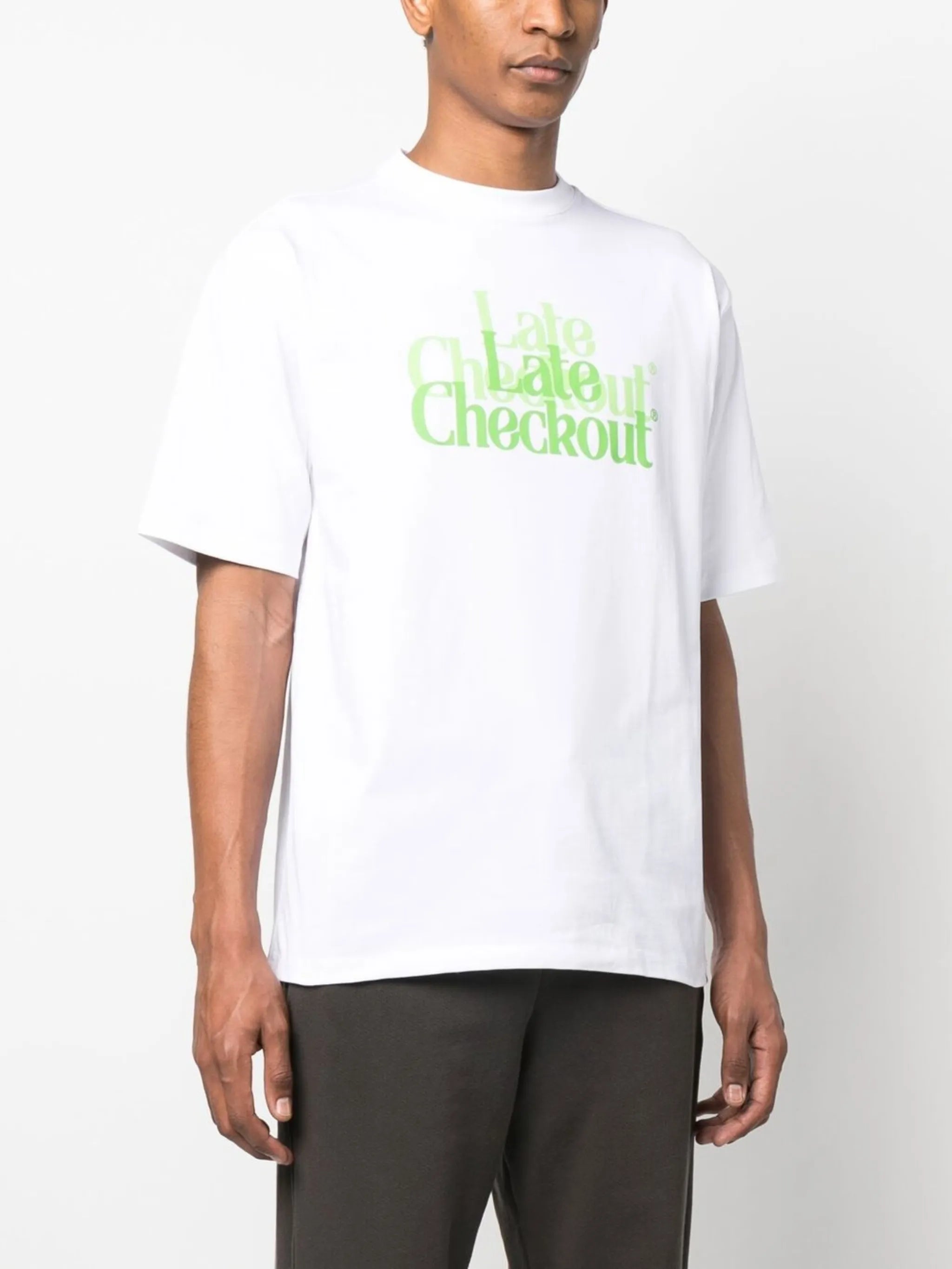 White Double Trouble Short Sleeve T-shirt
