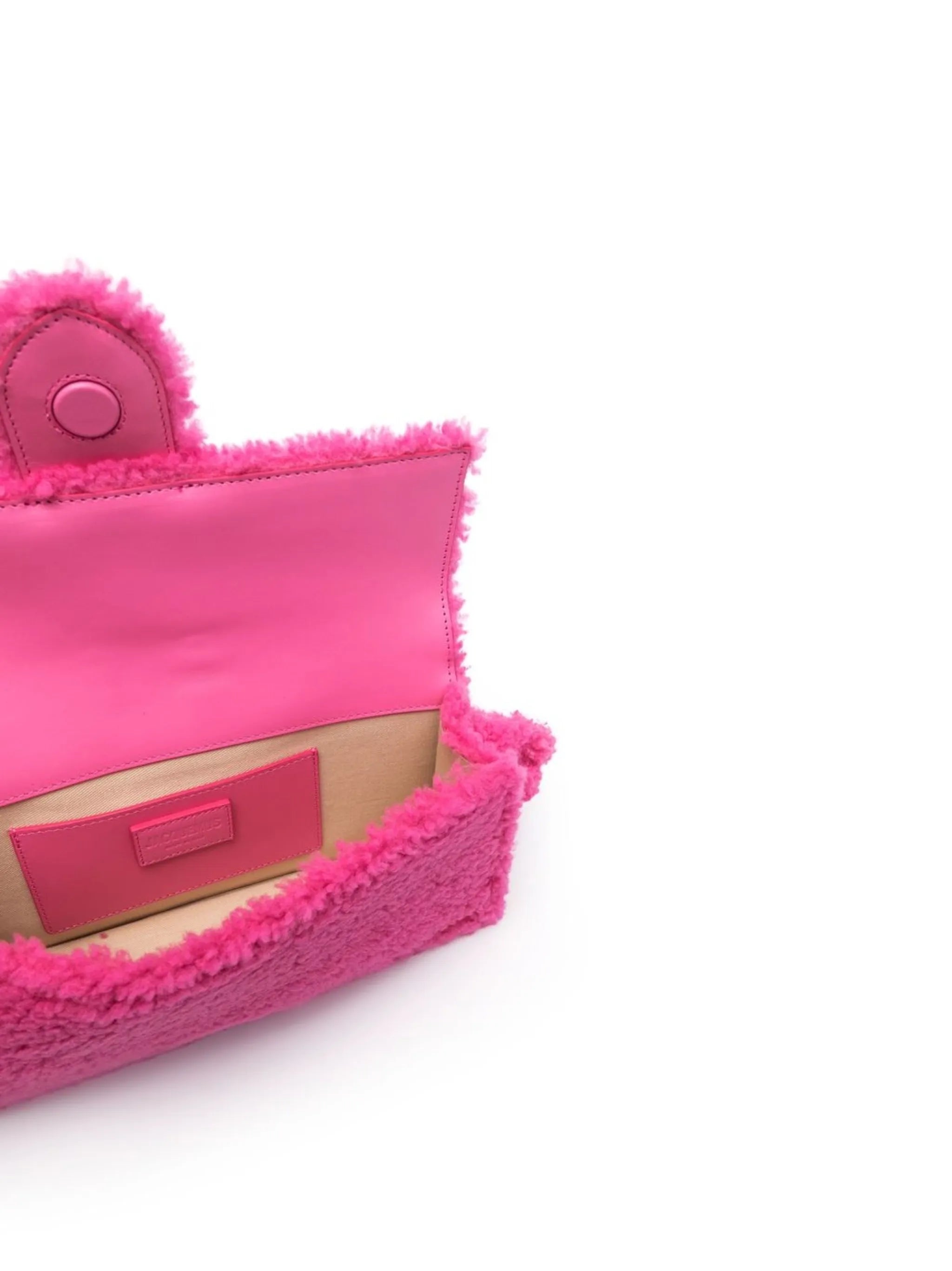 Le Bambidou shearling shoulder bag