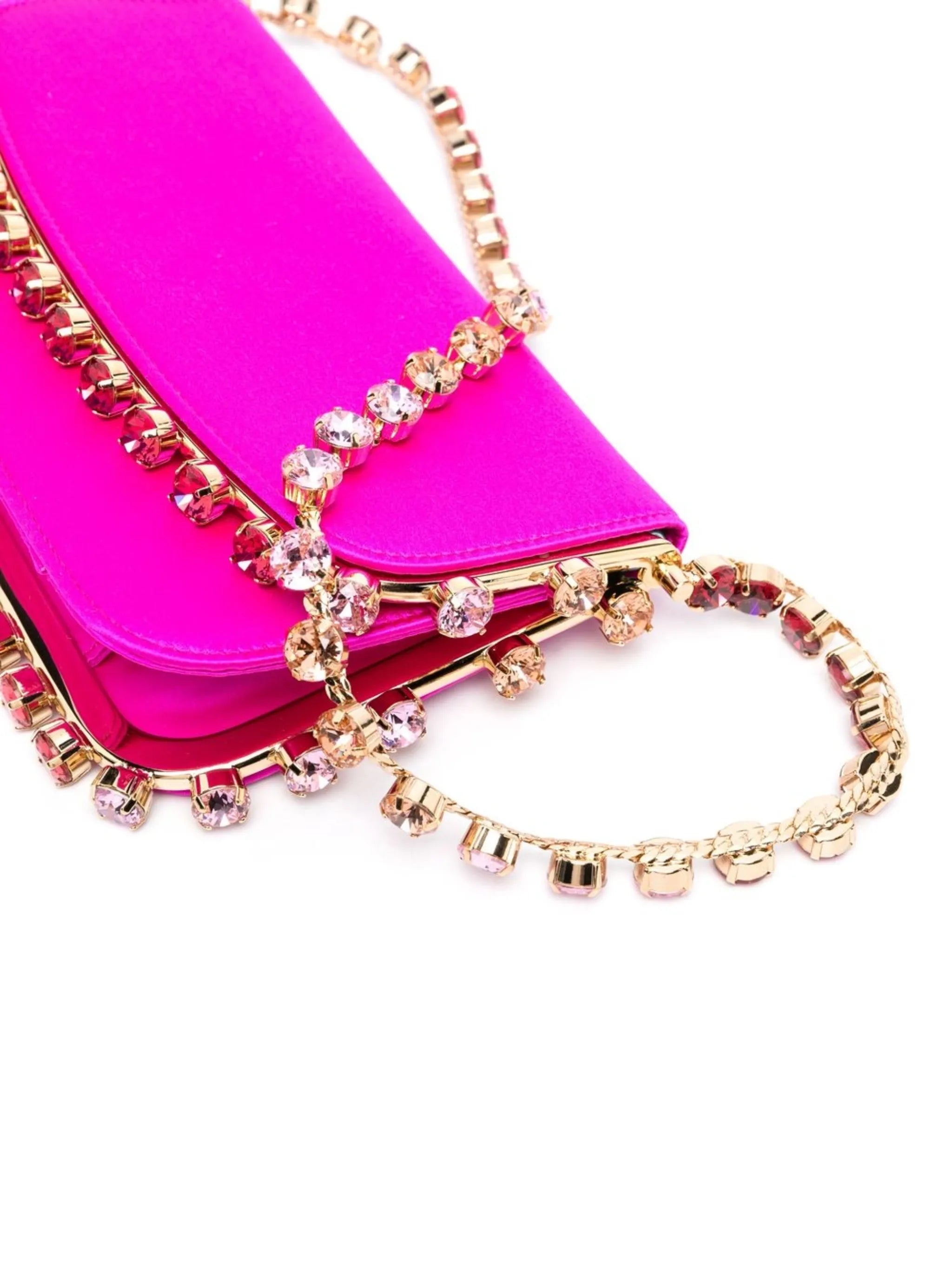 Galactic mini crystal shoulder bag