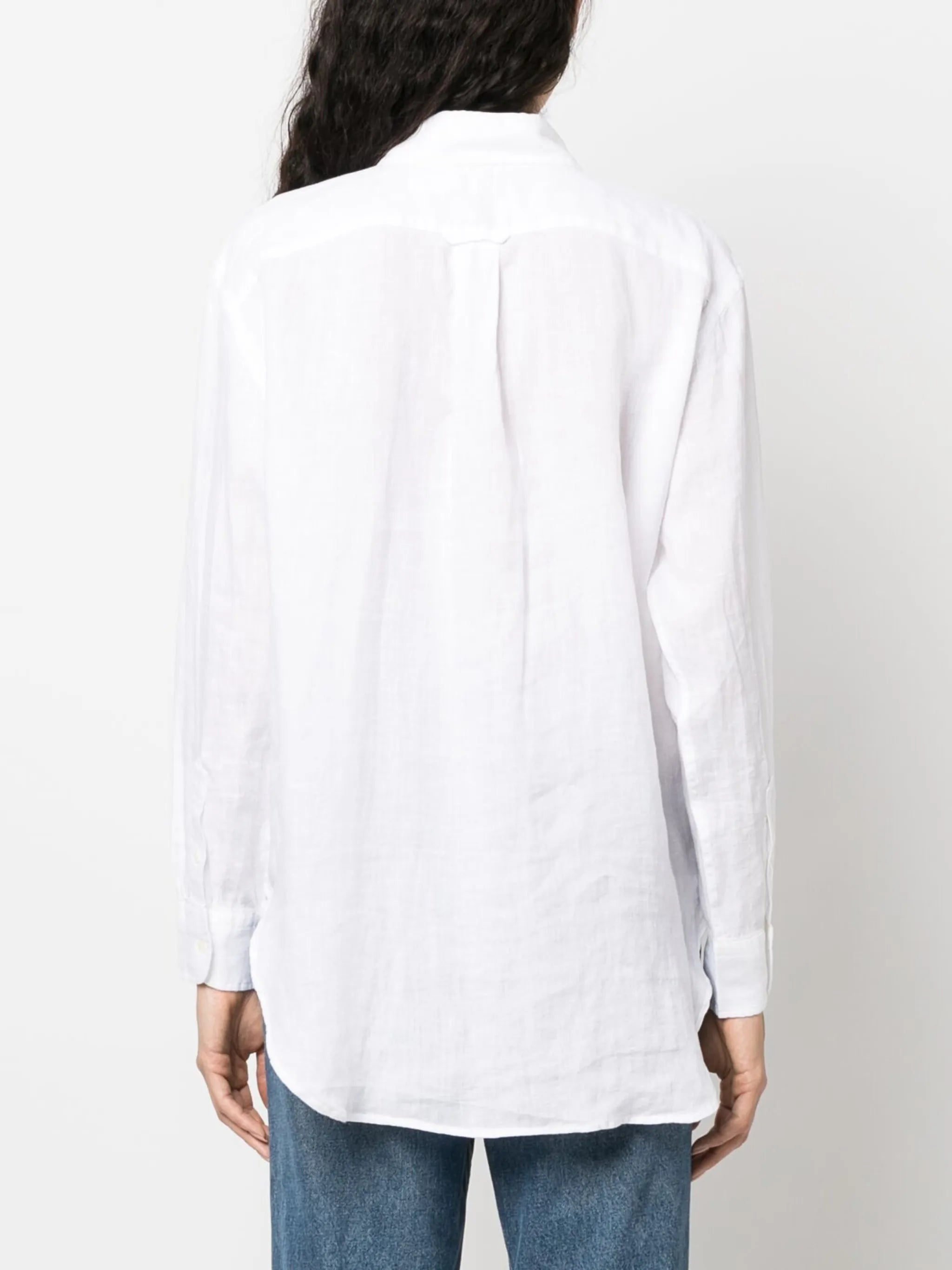 long-sleeve linen shirt