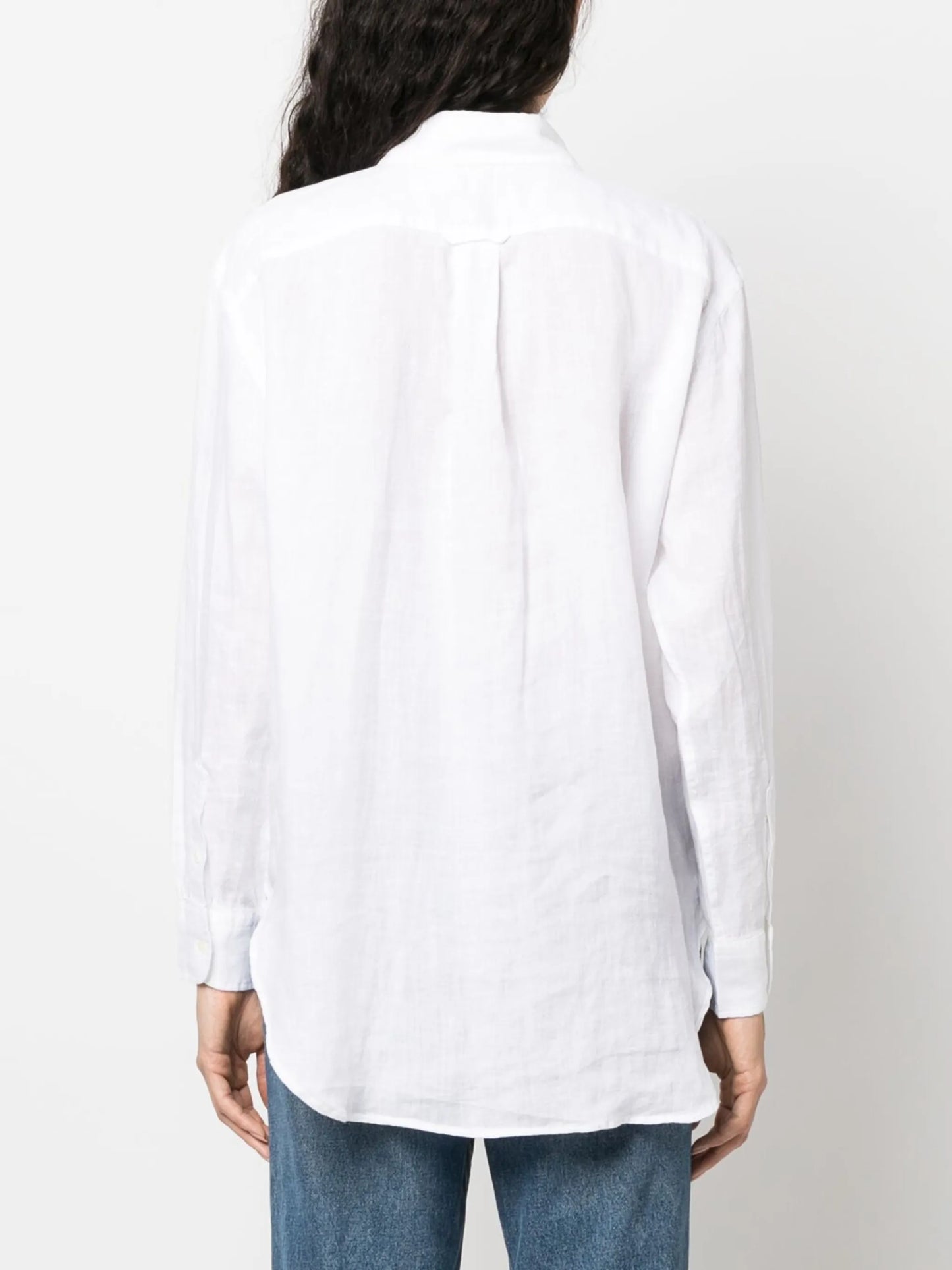 long-sleeve linen shirt