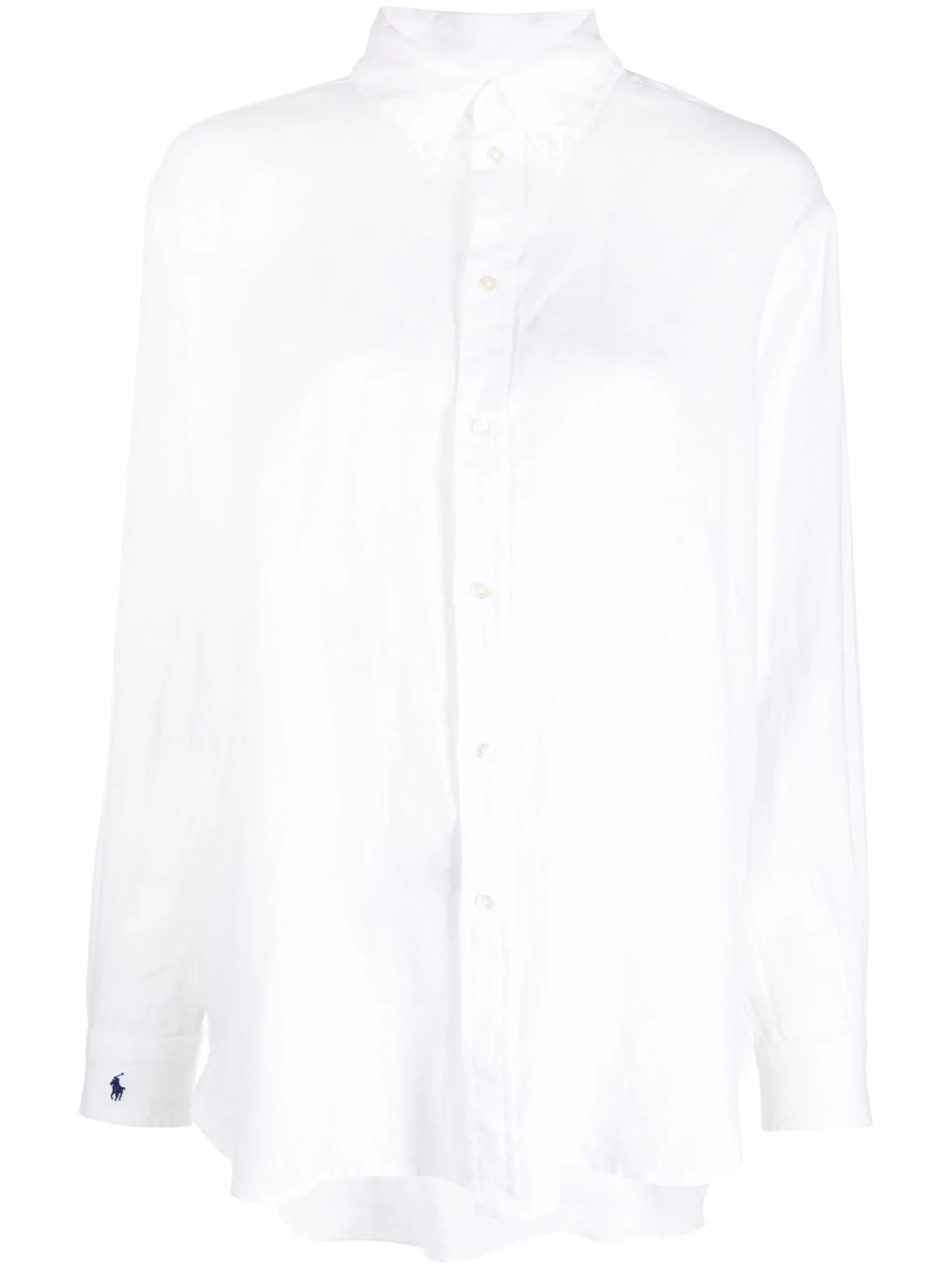 long-sleeve linen shirt