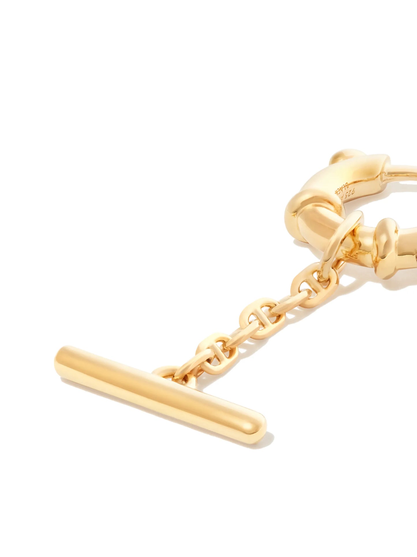 Spring Bar hoop drop earring
