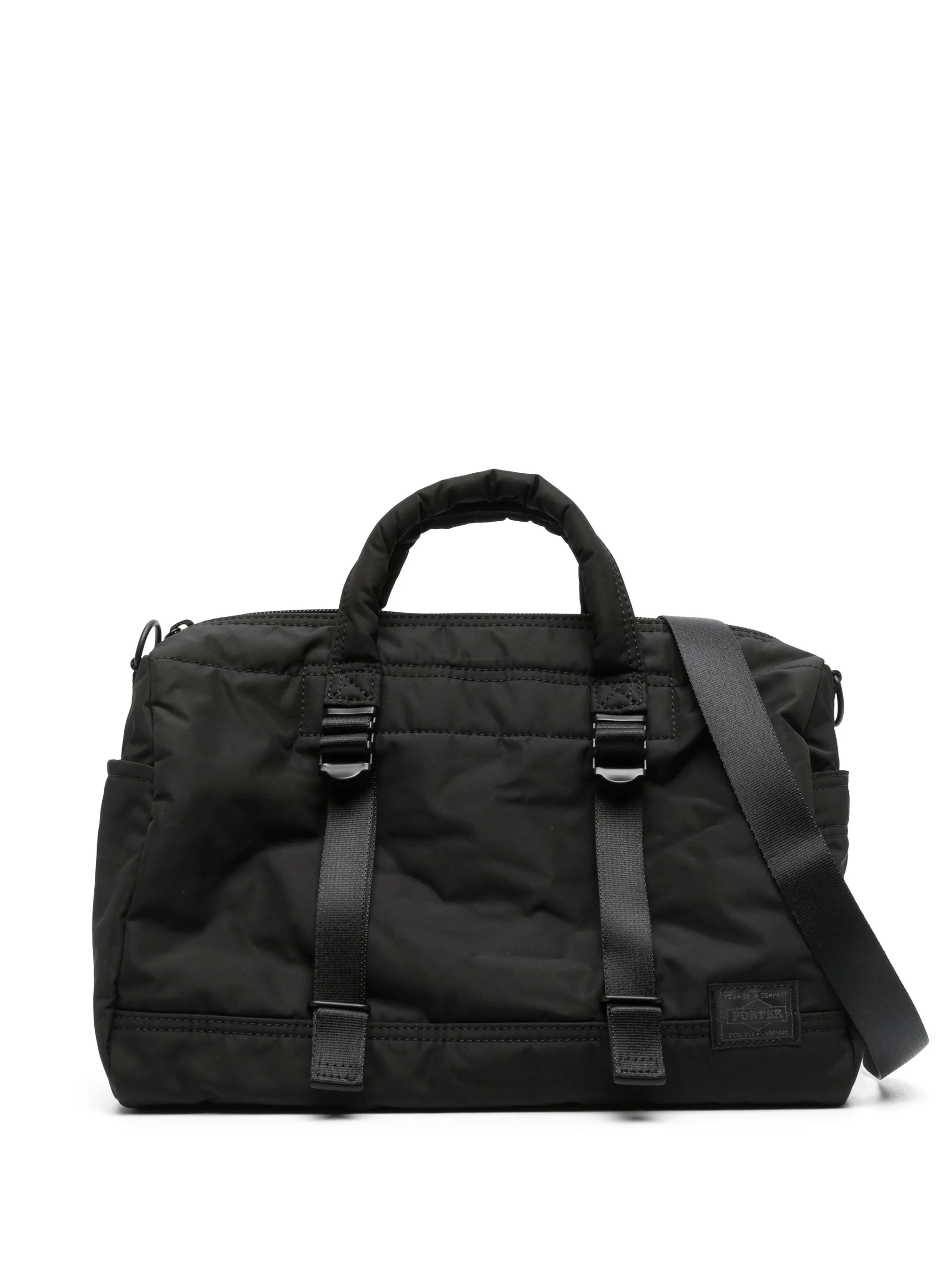 decorative-buckle small tote bag