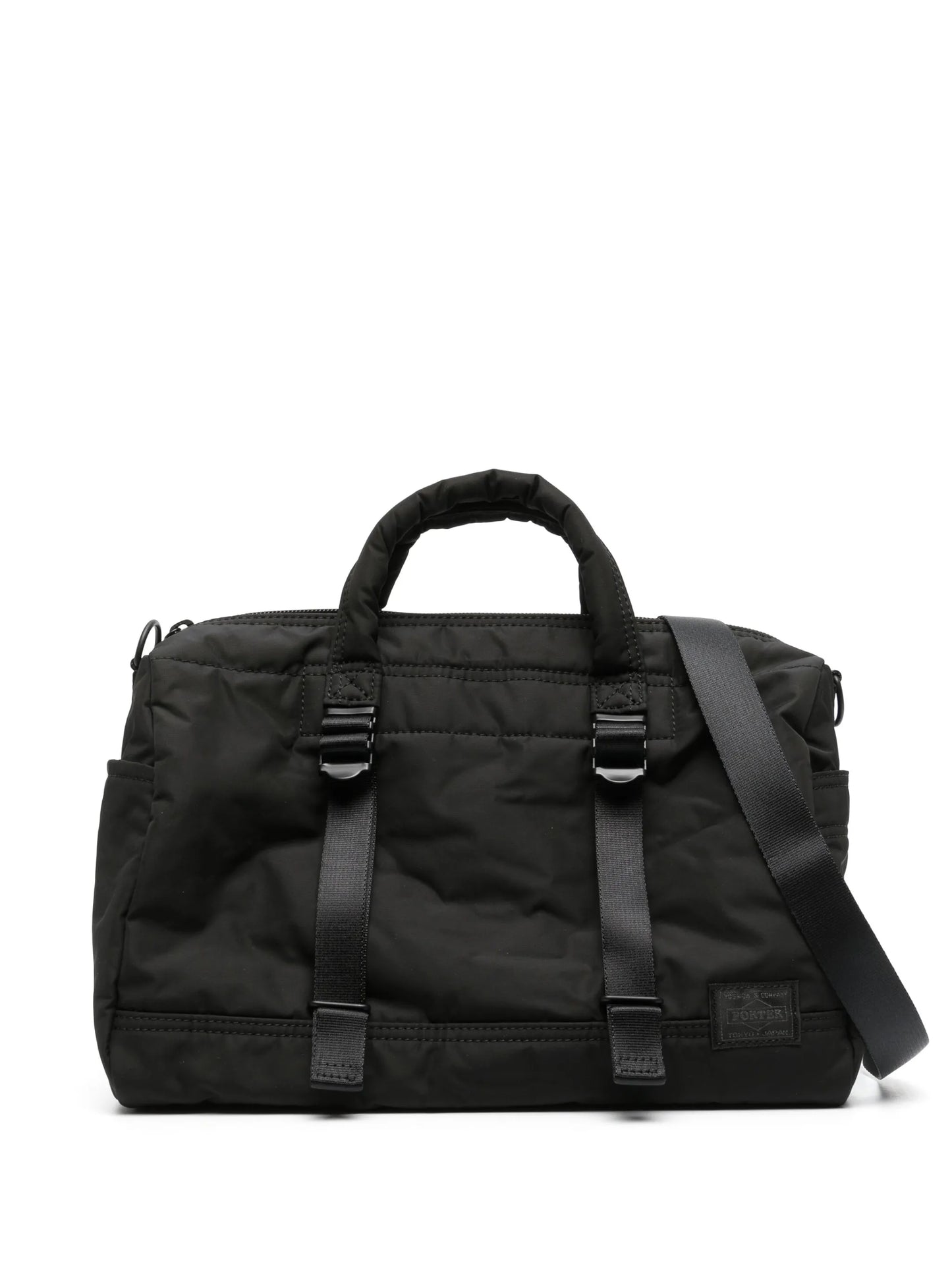 decorative-buckle small tote bag