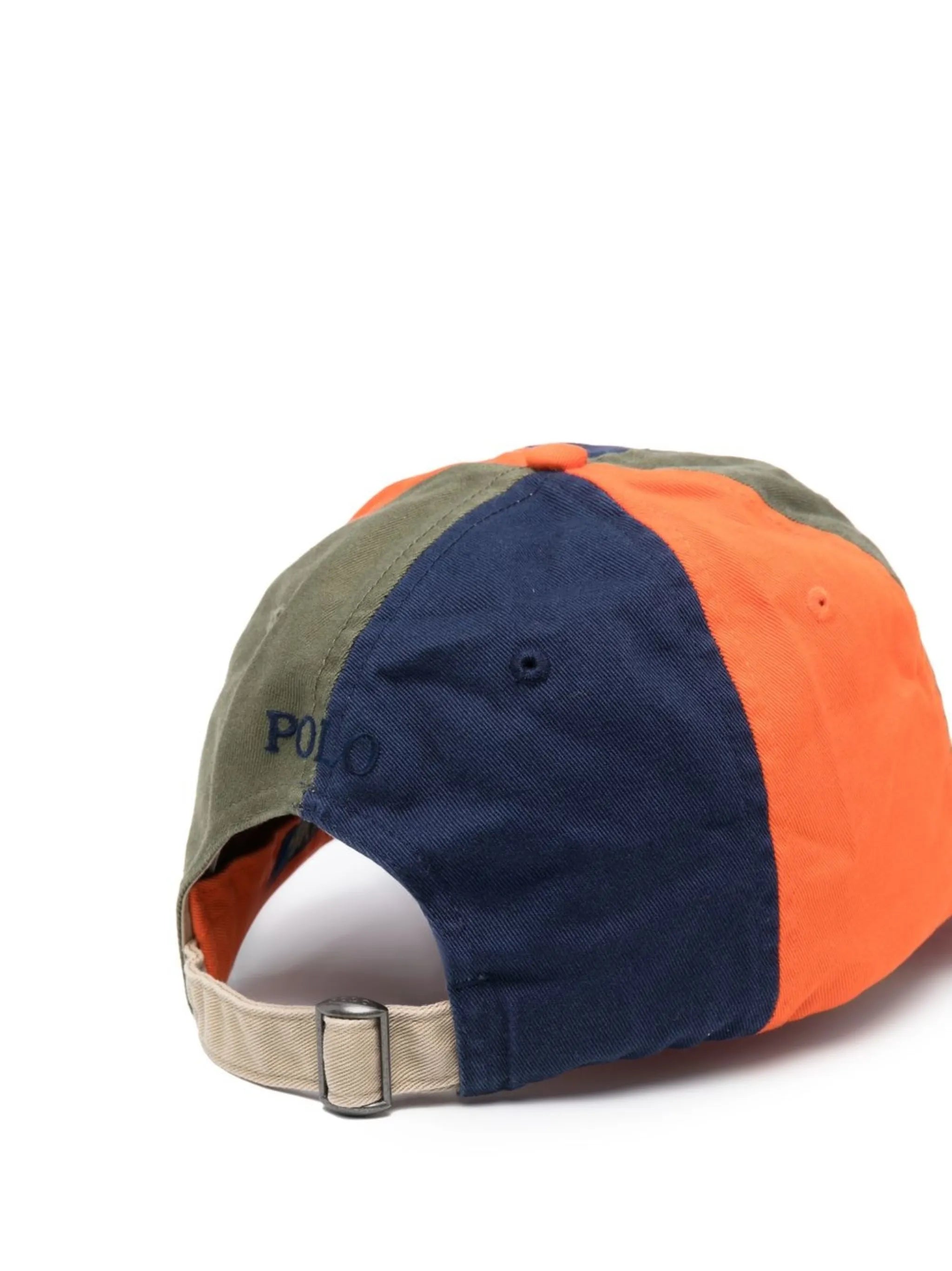 colour-block baseball hat