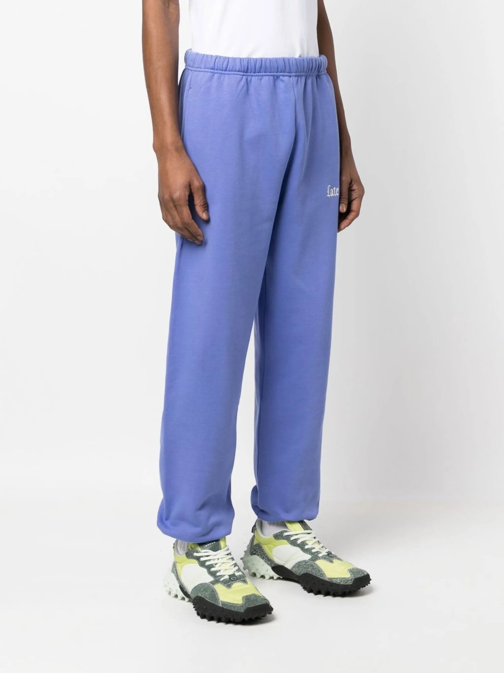 embroidered logo jersey track-pant