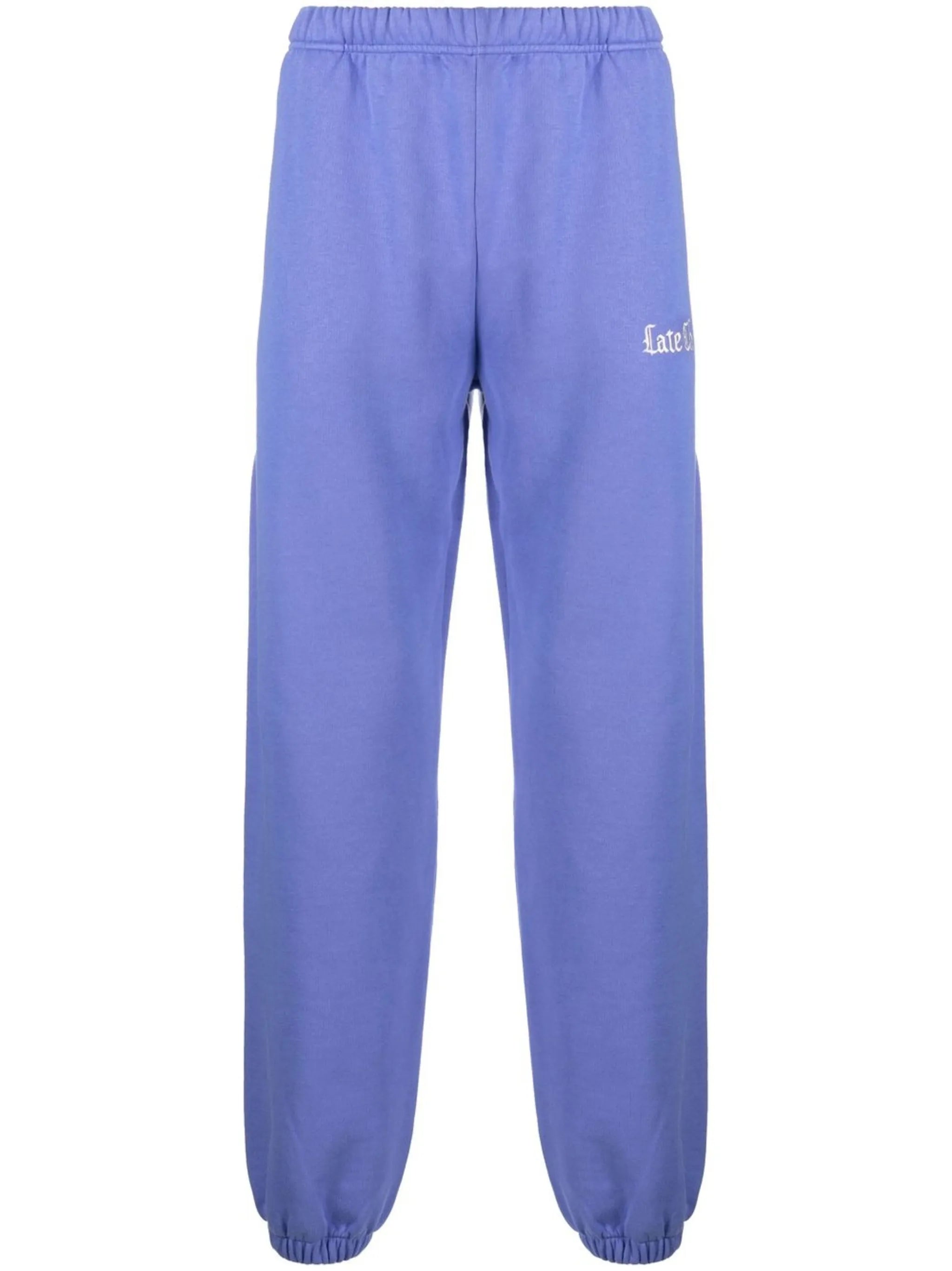embroidered logo jersey track-pant