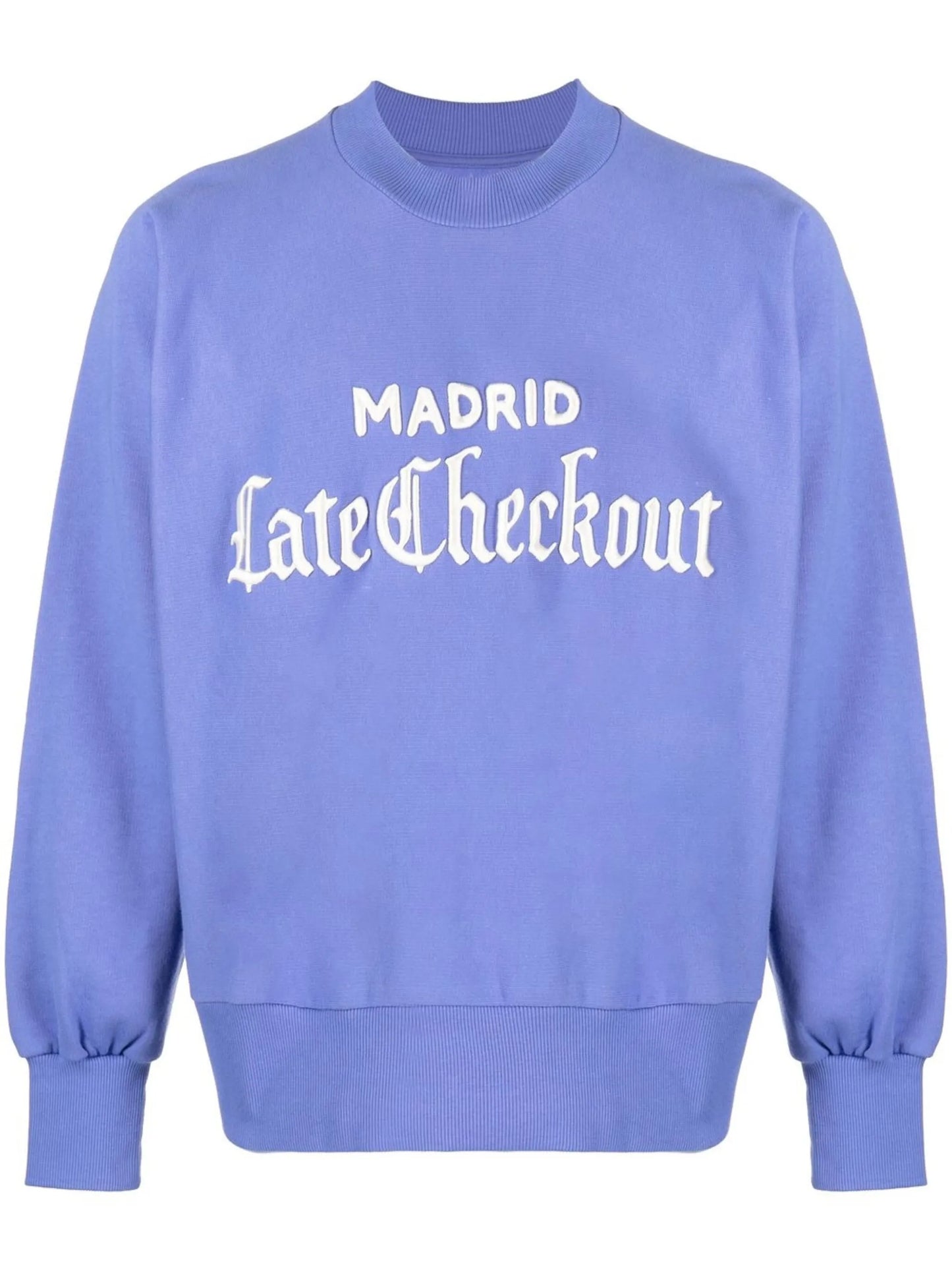 embroidered logo crew-neck sweatshirt