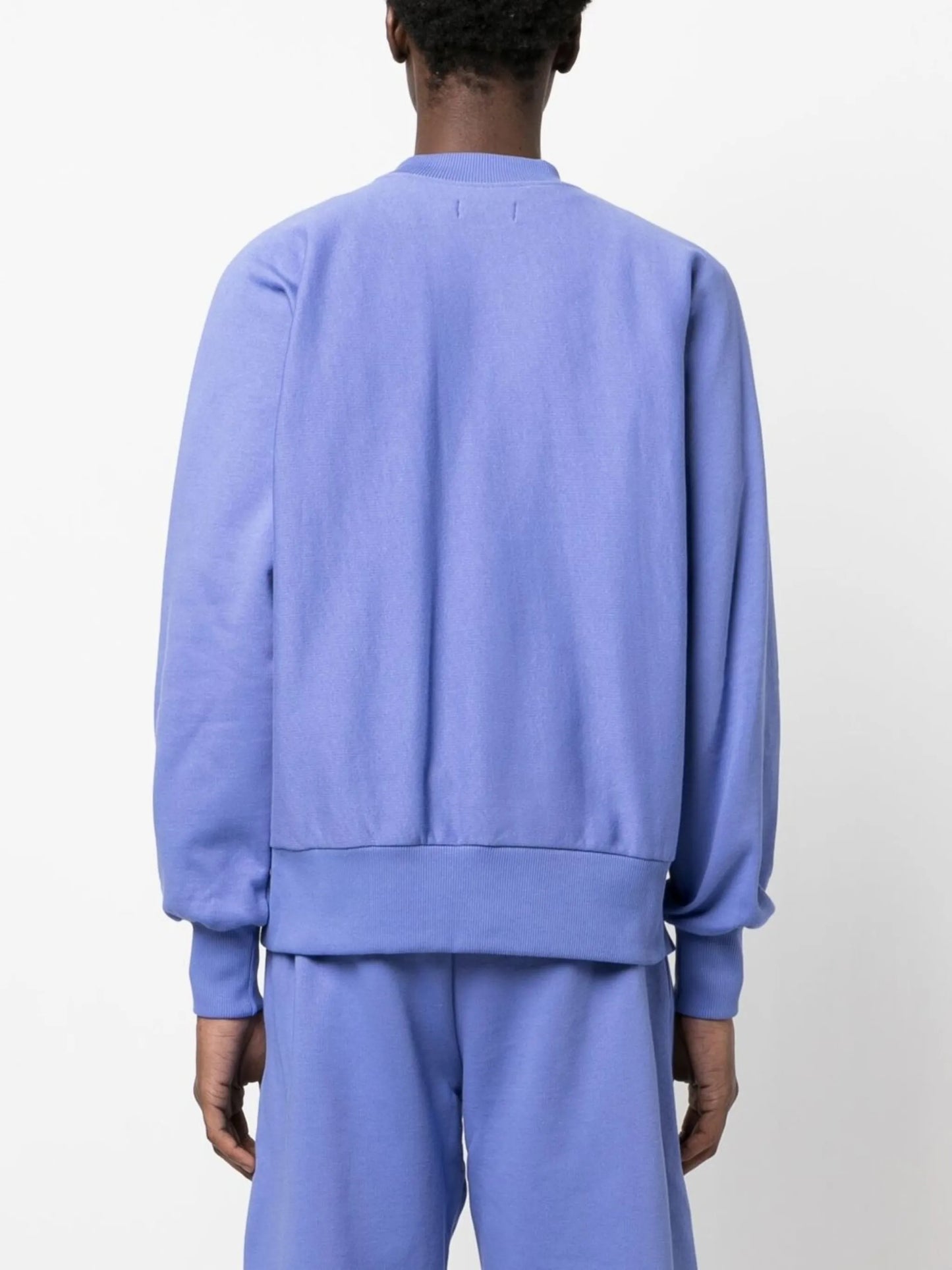embroidered logo crew-neck sweatshirt
