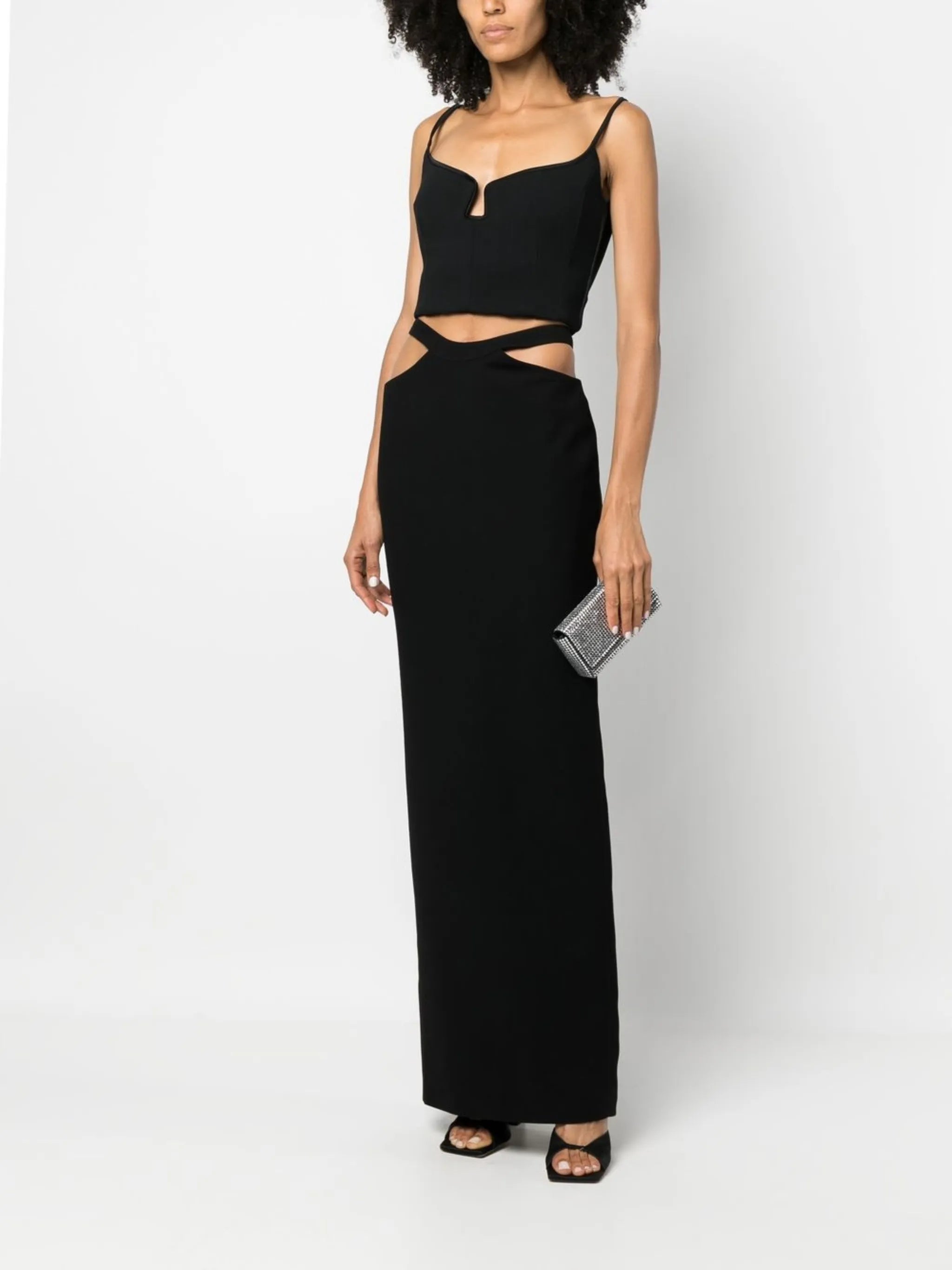 cut-out maxi dress