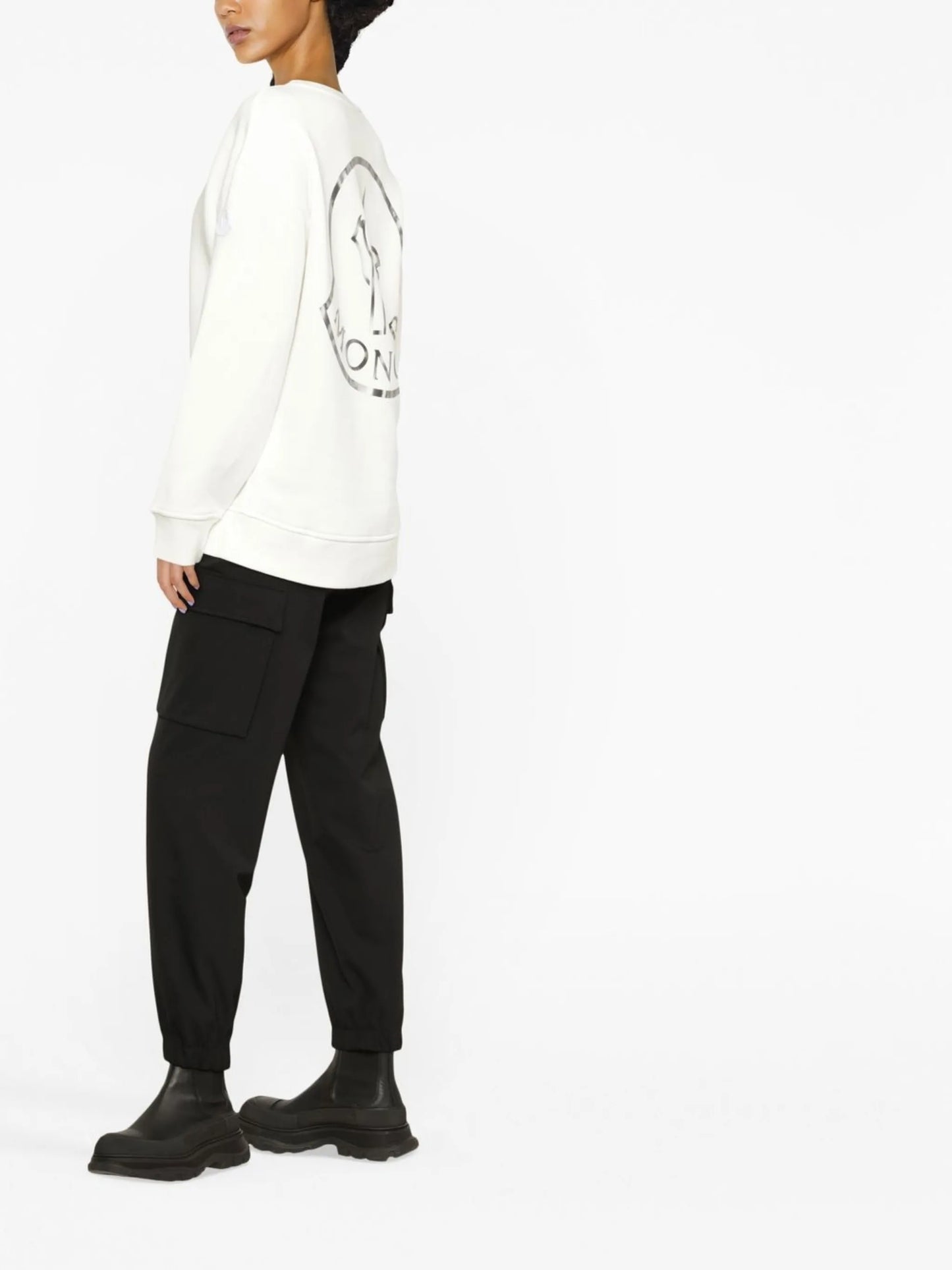 logo-print long-sleeve sweatshirt