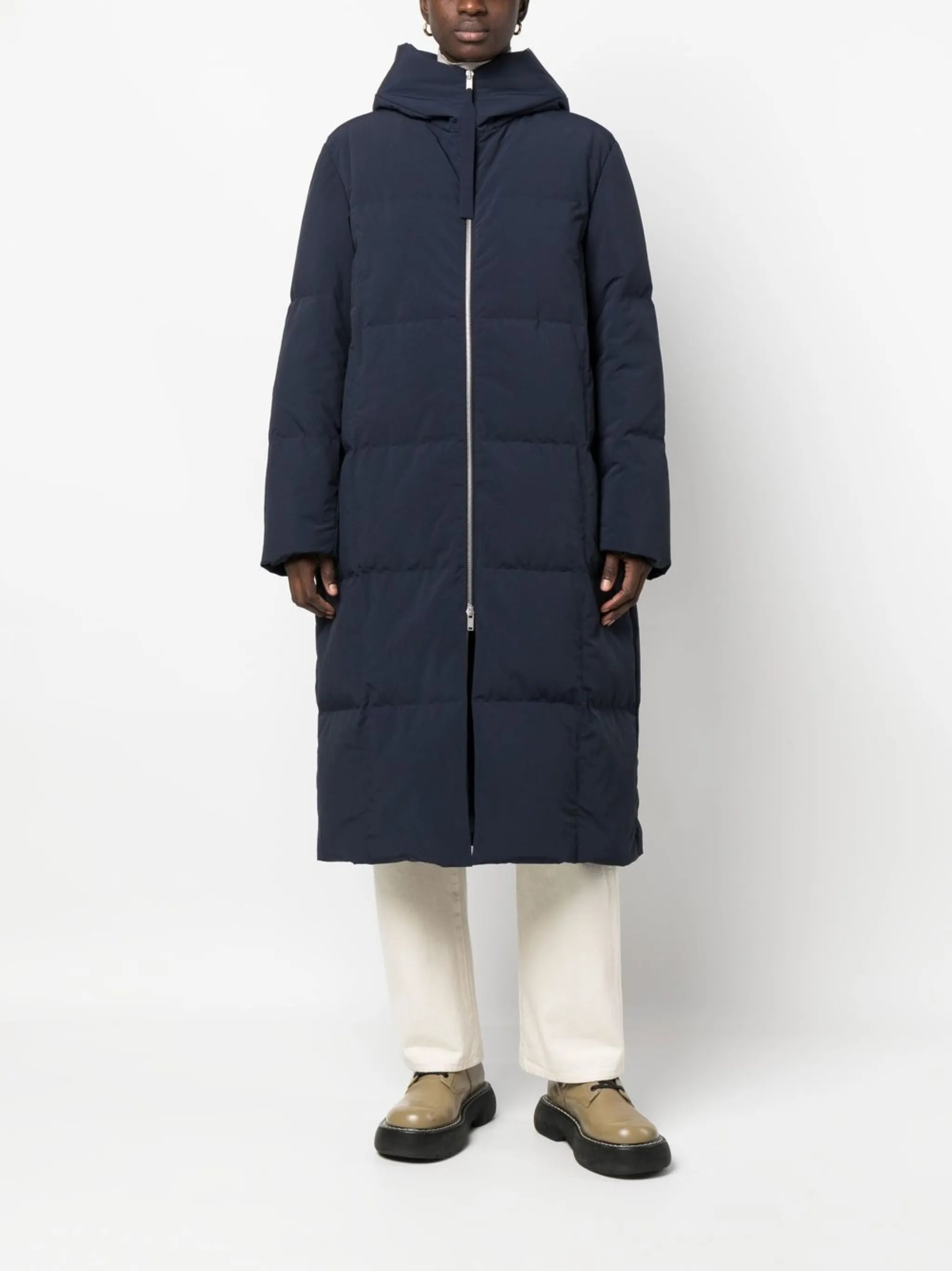 padded oversize coat