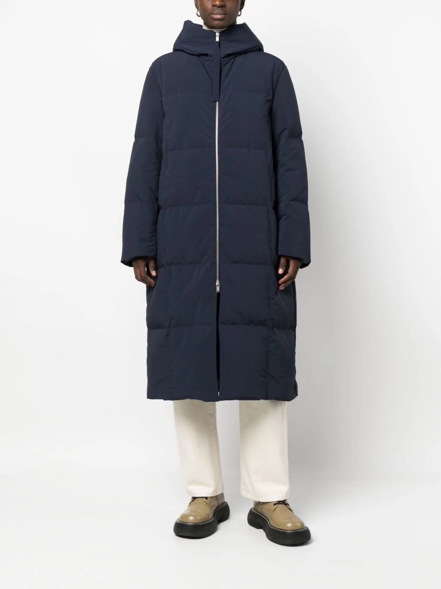 padded oversize coat