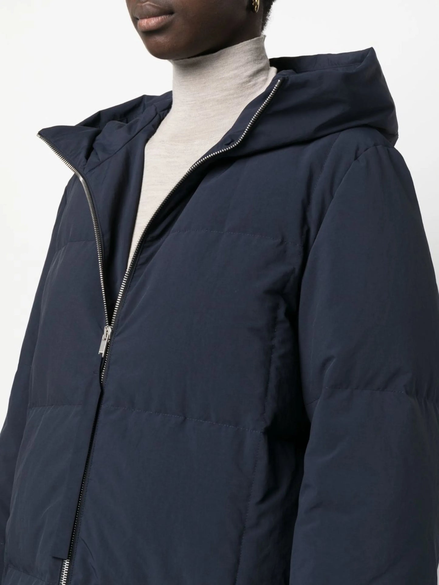 padded oversize coat