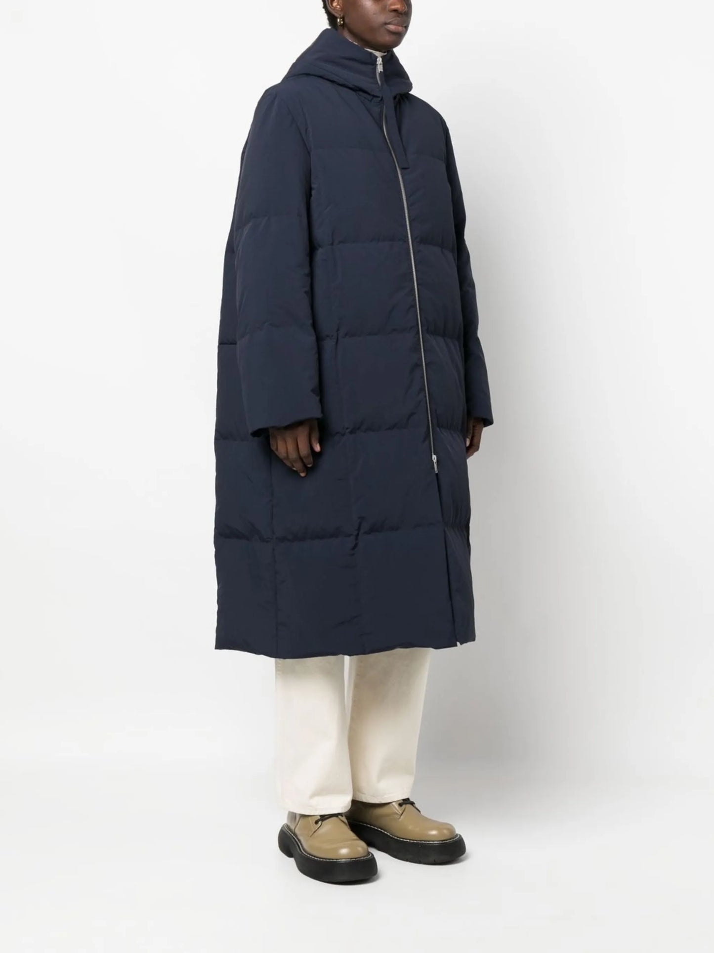 padded oversize coat