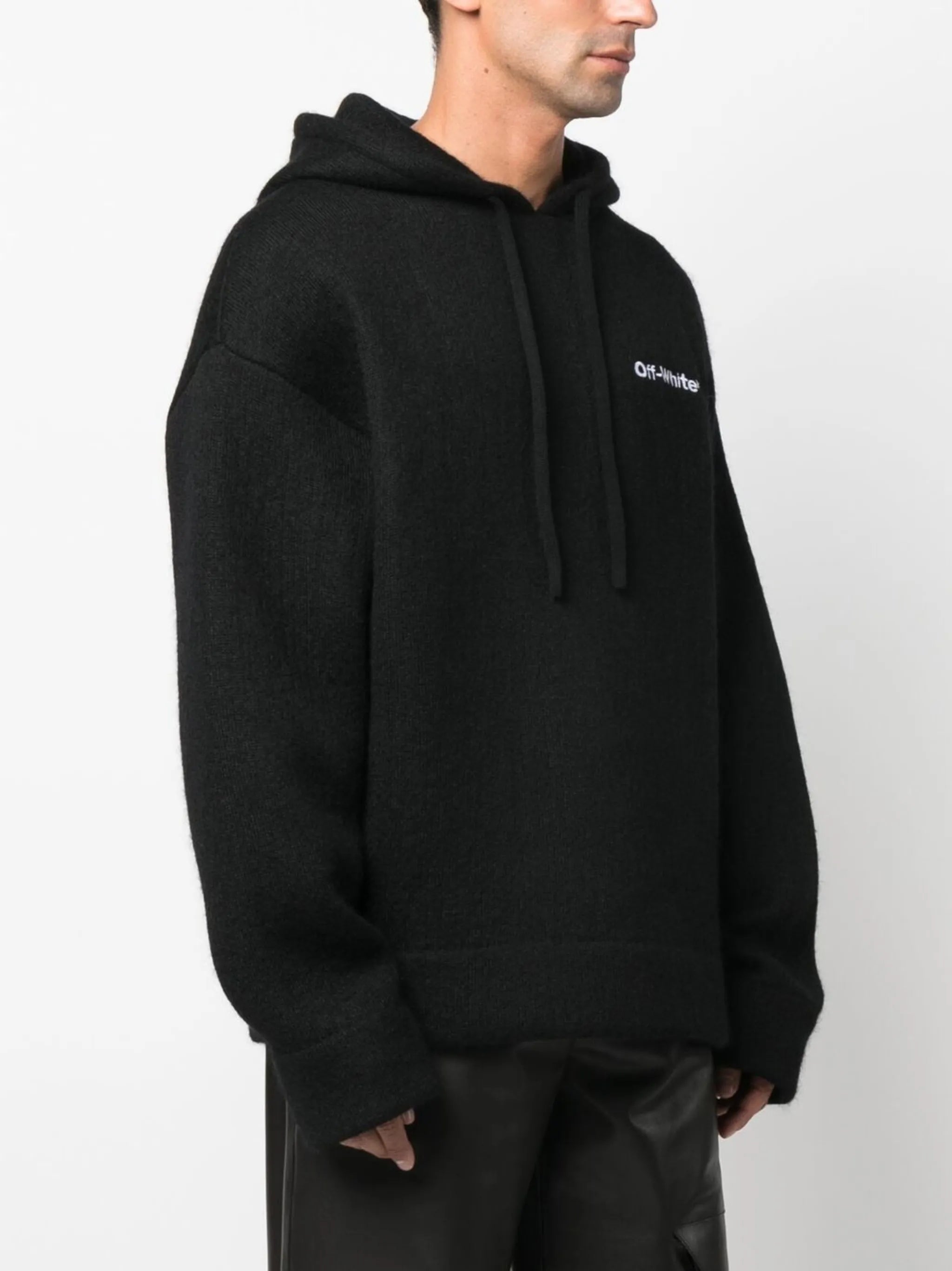 logo-print hoodie