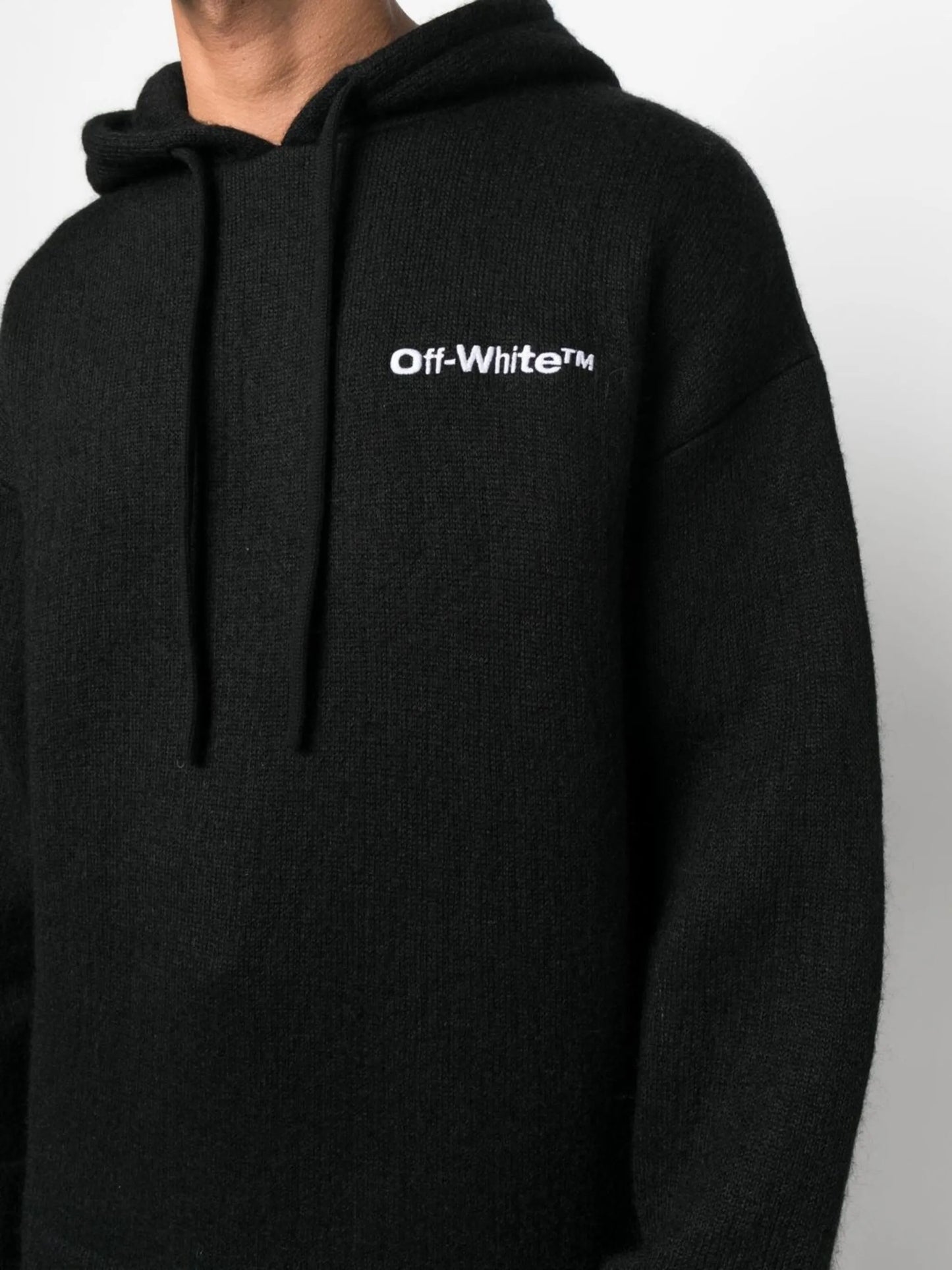 logo-print hoodie