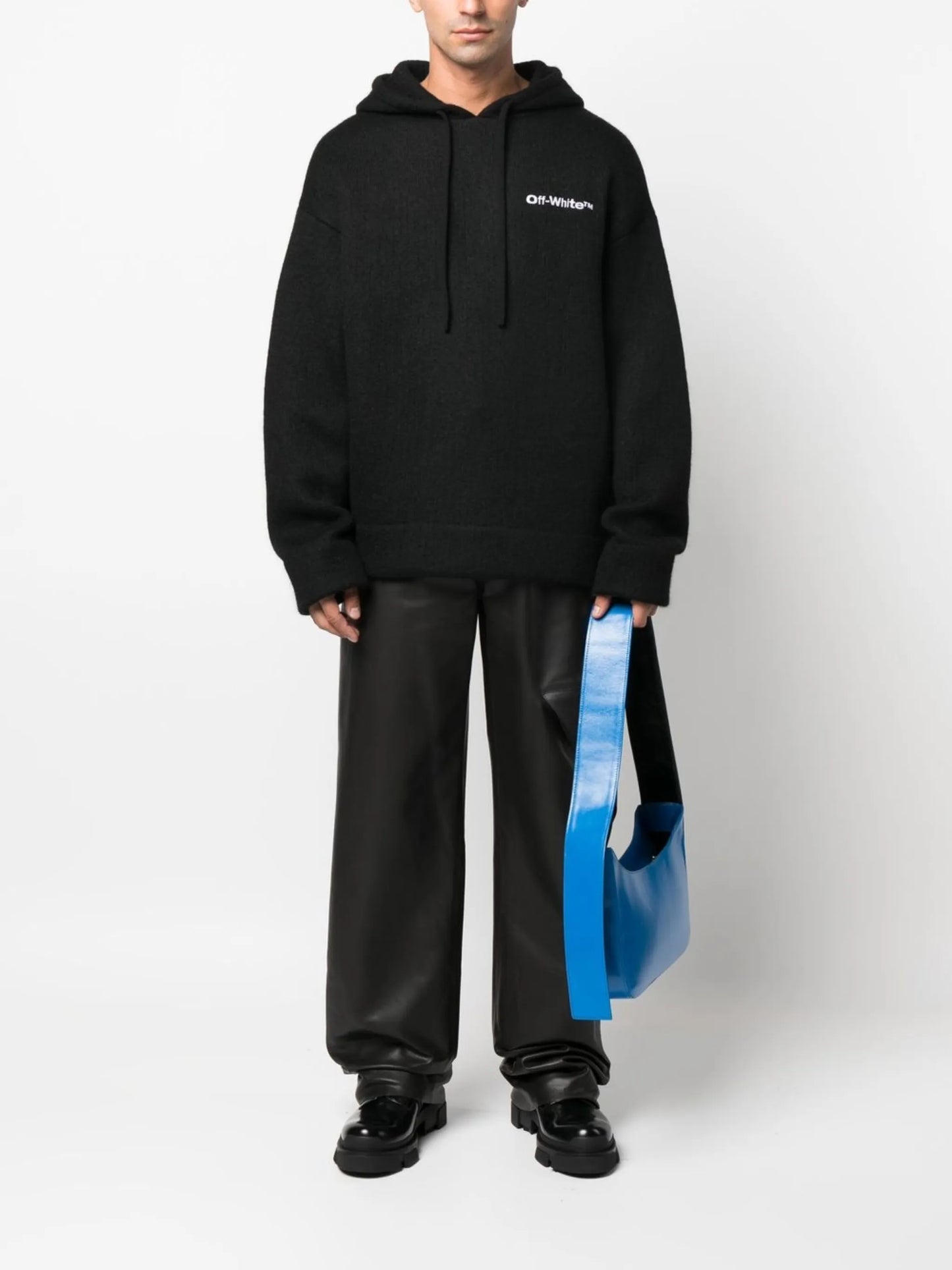 logo-print hoodie