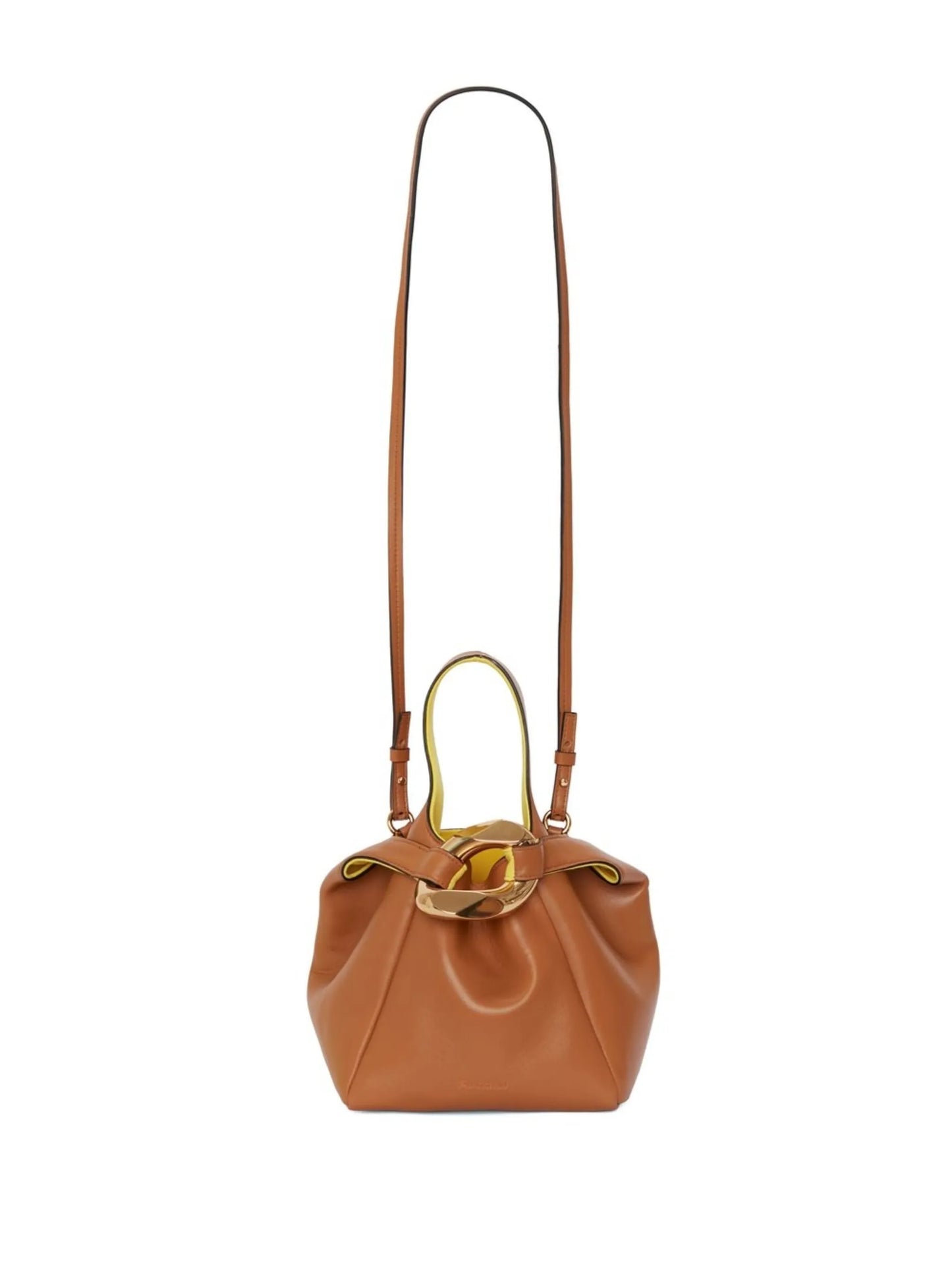 Brown Pochette Crossbody Bag