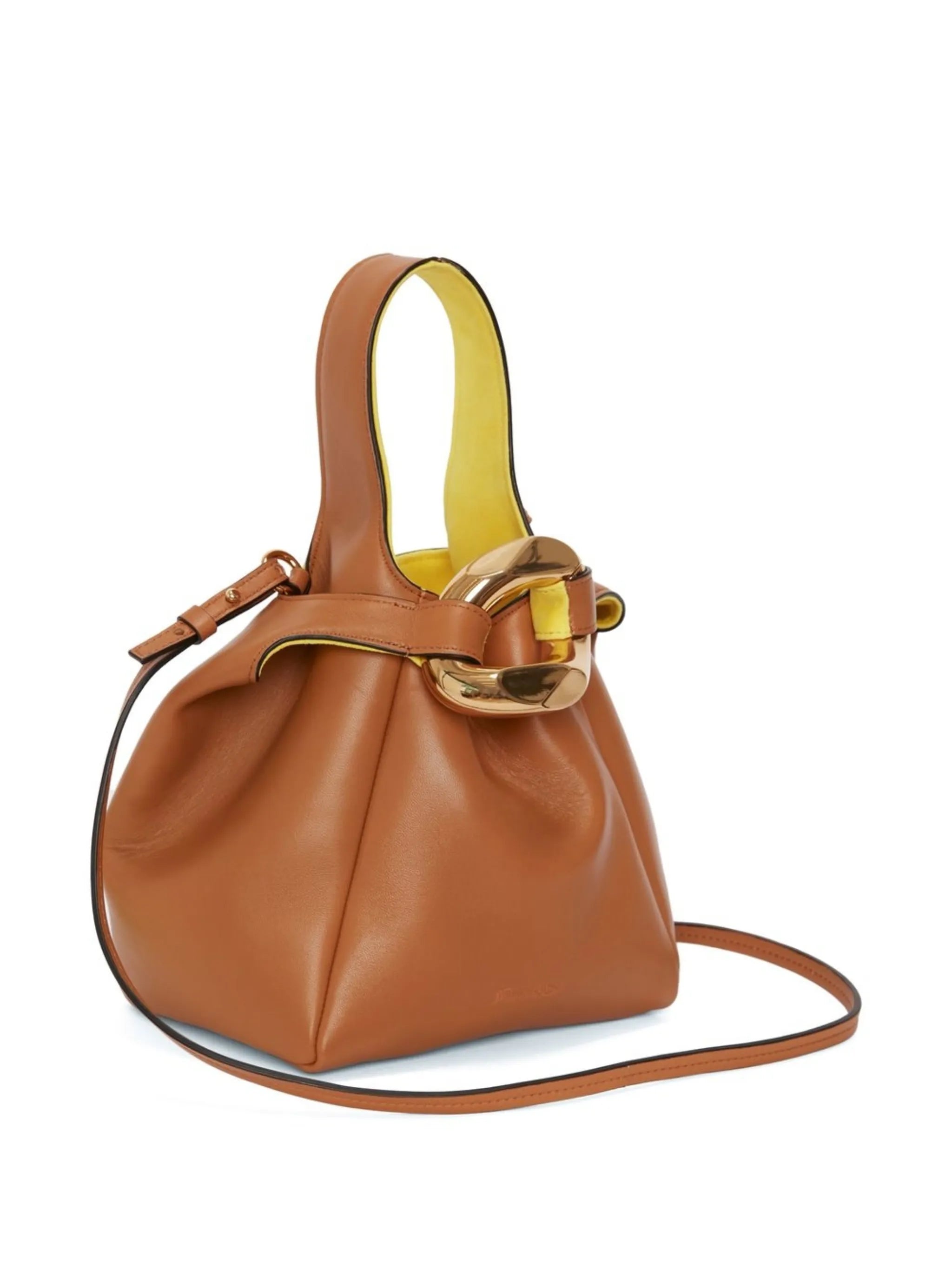 Brown Pochette Crossbody Bag