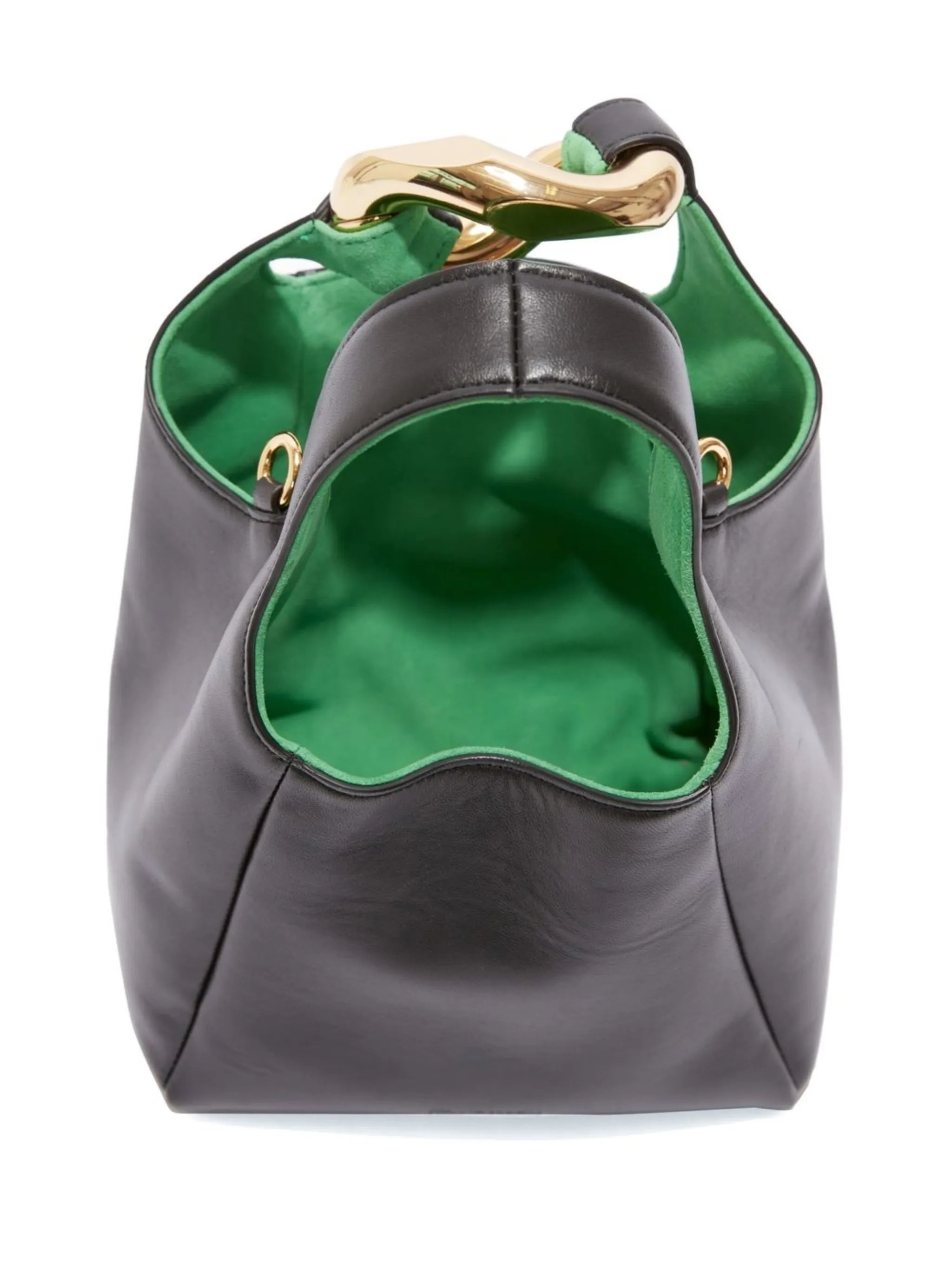 Black Pochette Satchel Bag