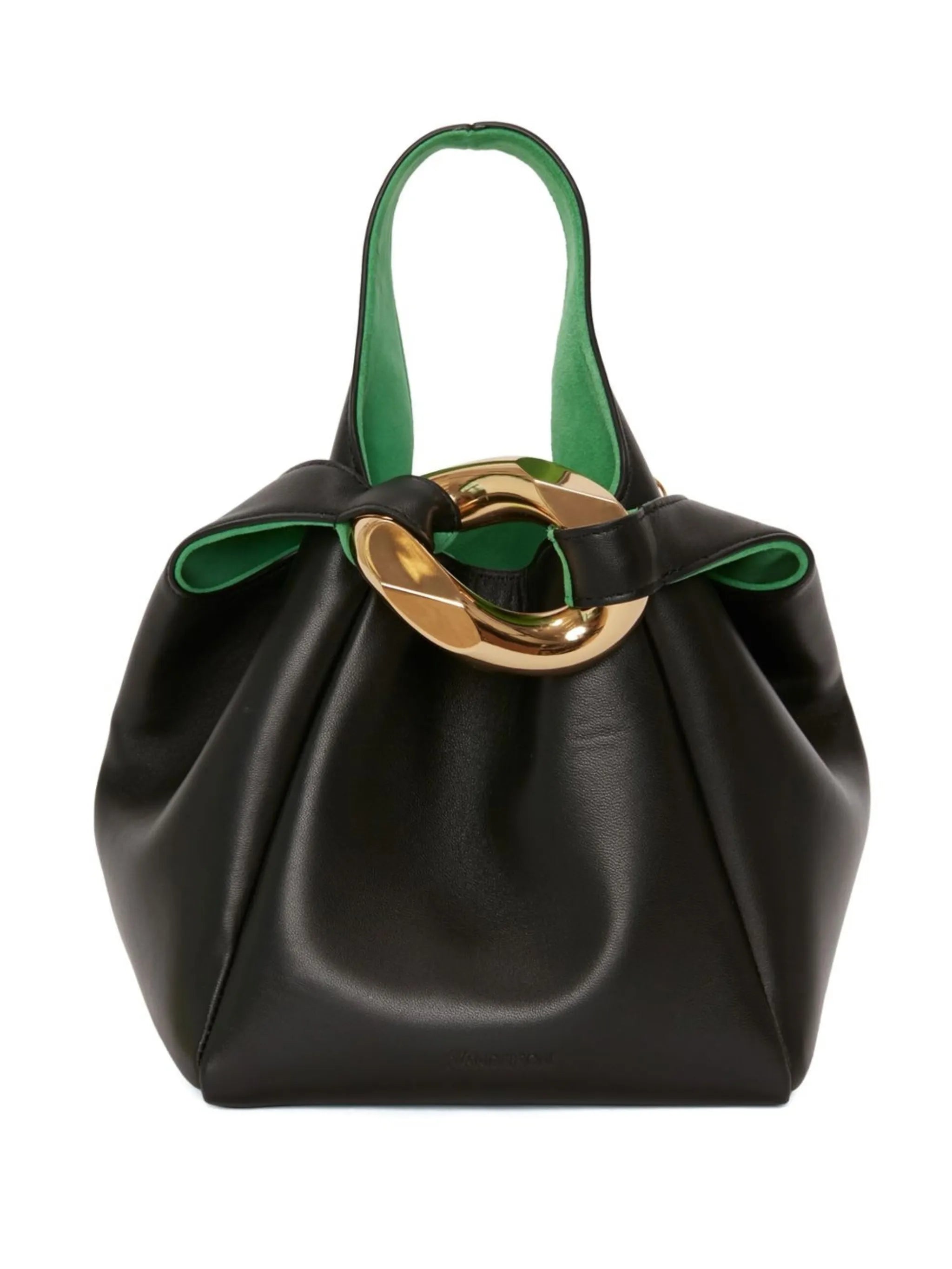 Black Pochette Satchel Bag
