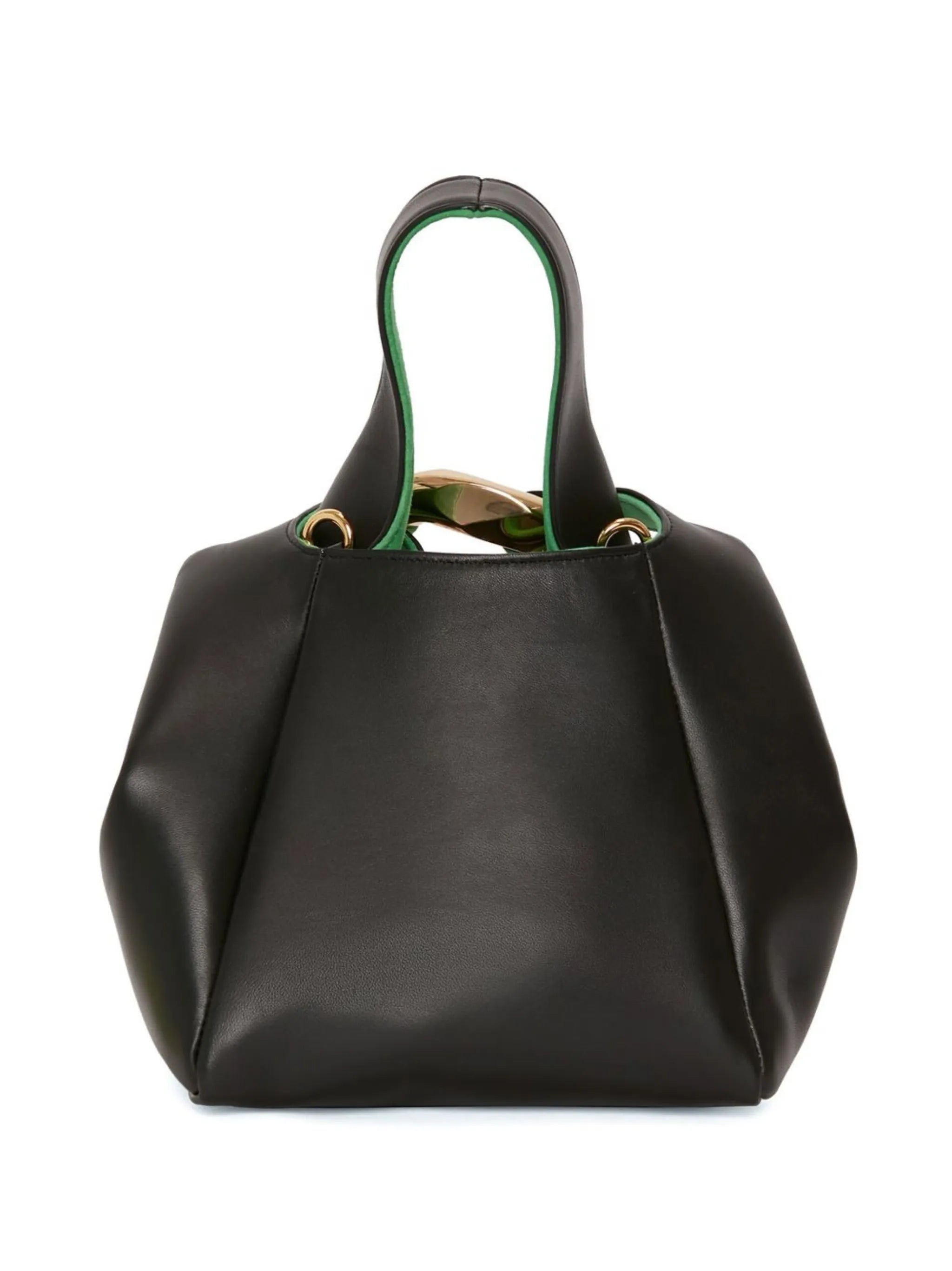 Black Pochette Satchel Bag
