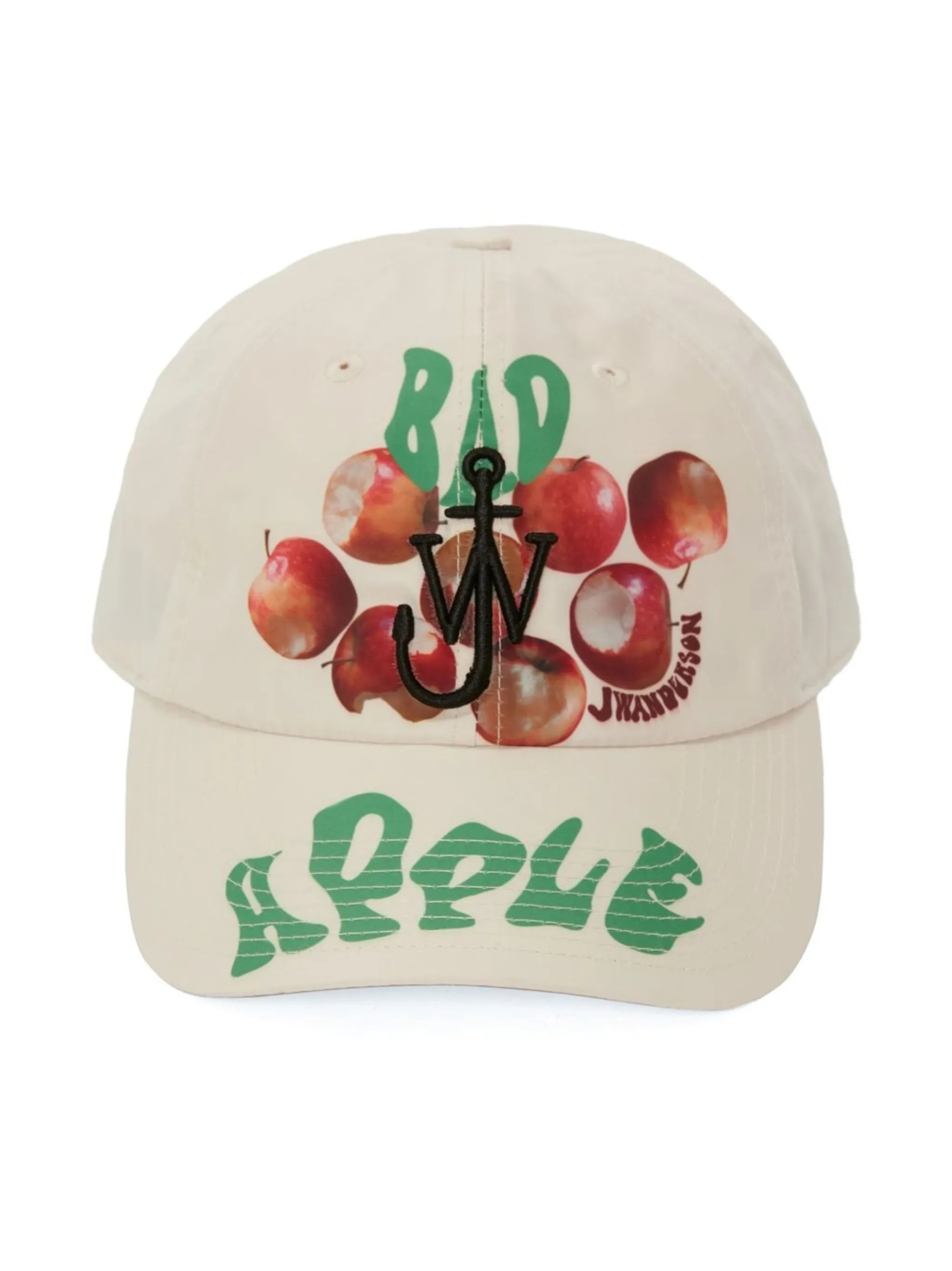 apple-print cap