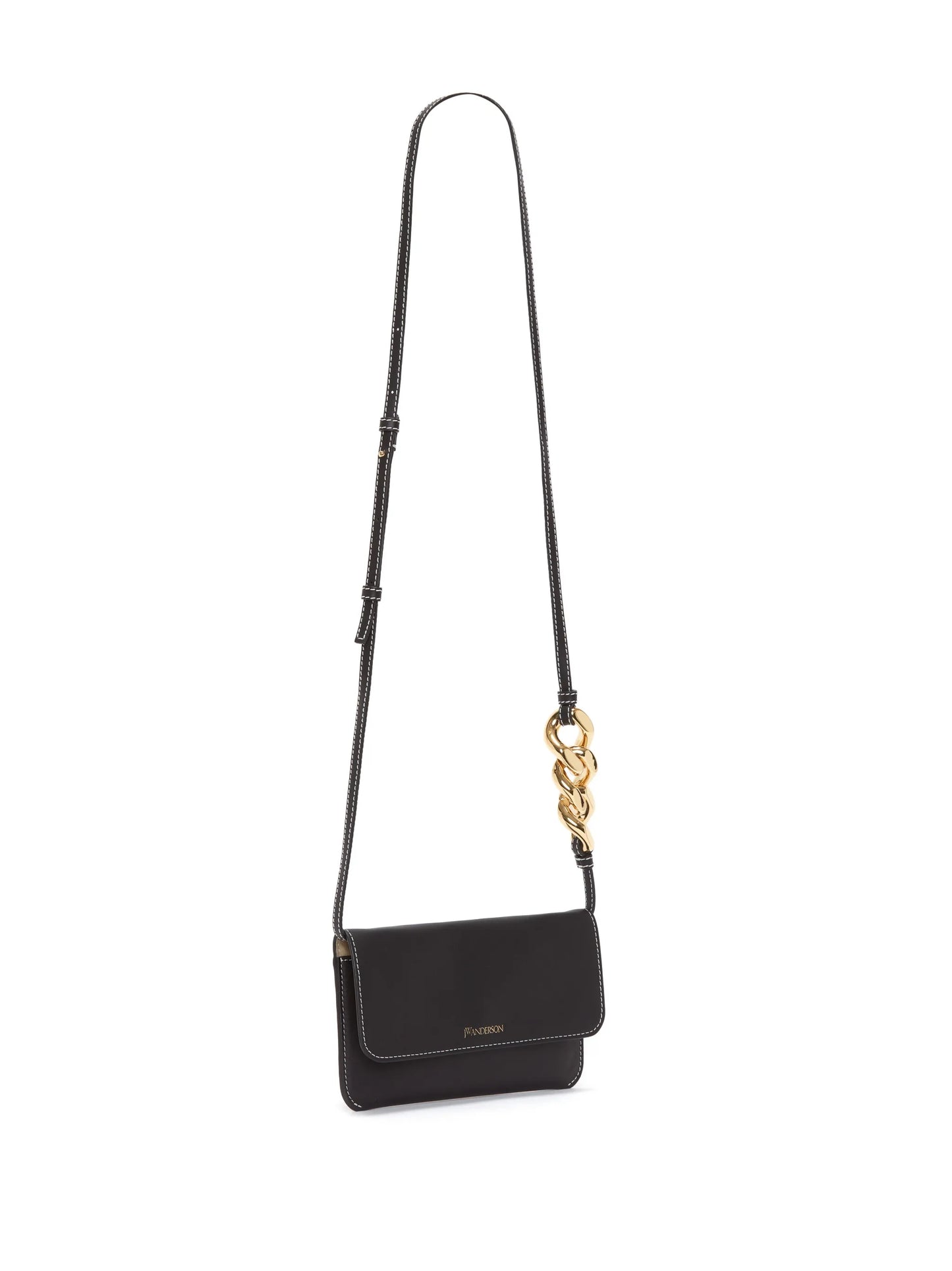 leather phone chain pouch