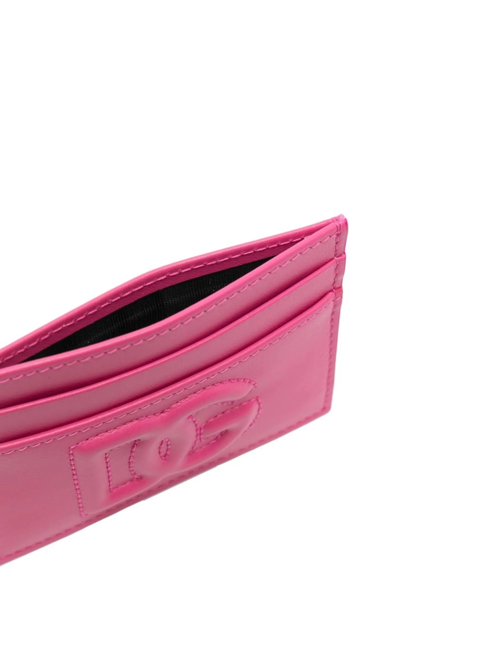 embossed-logo cardholder