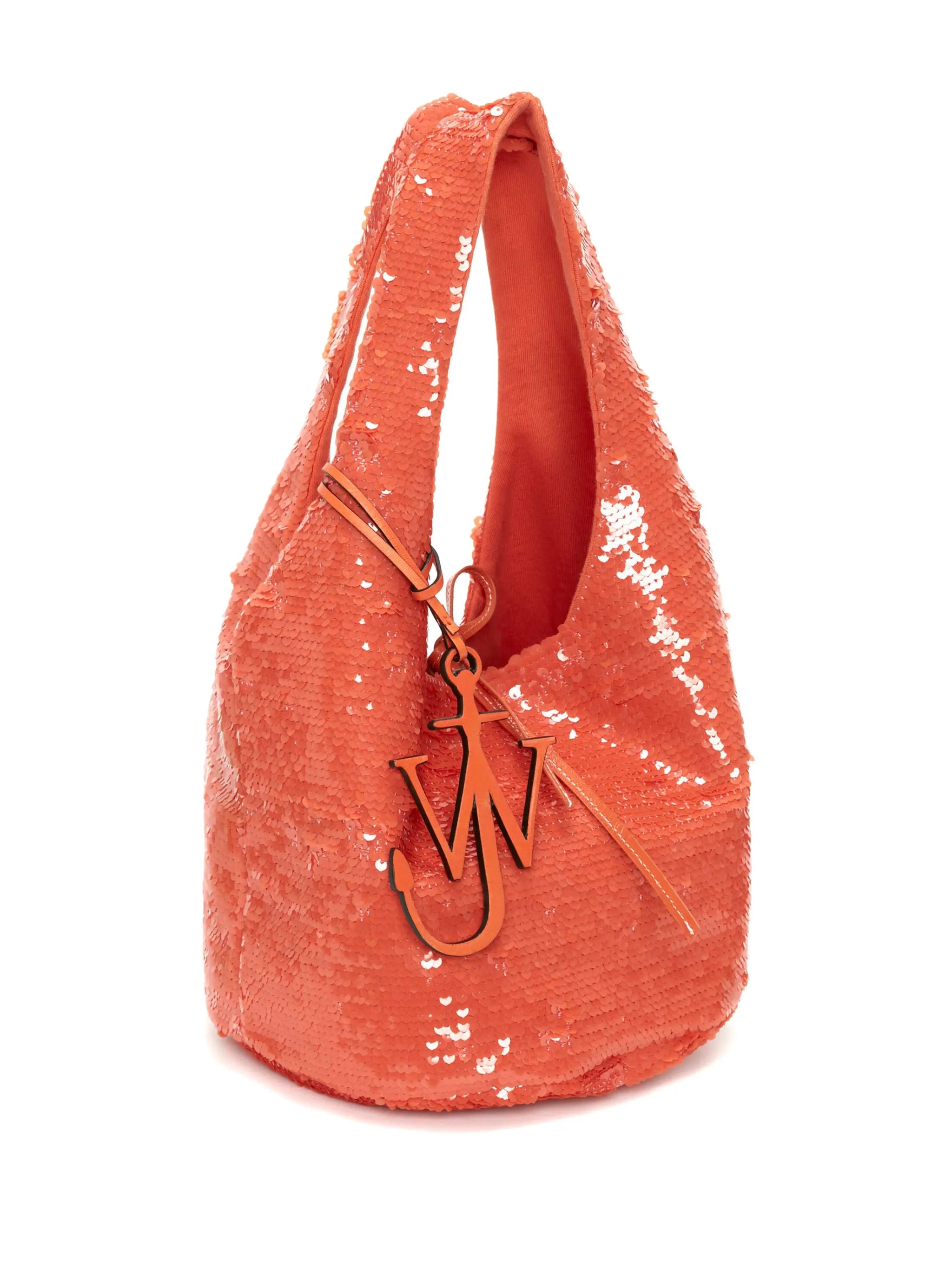 mini sequin-embellished bag
