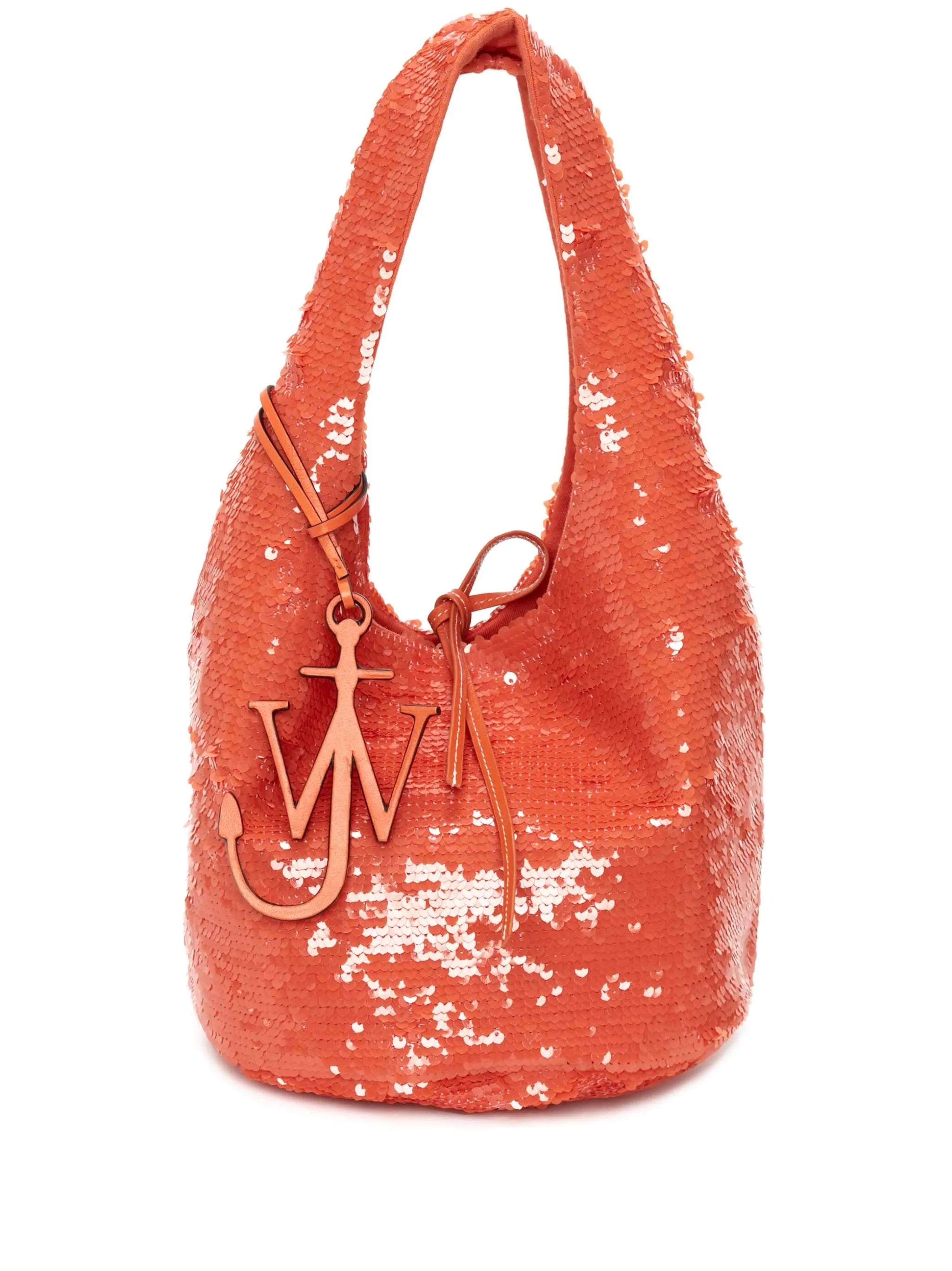 mini sequin-embellished bag