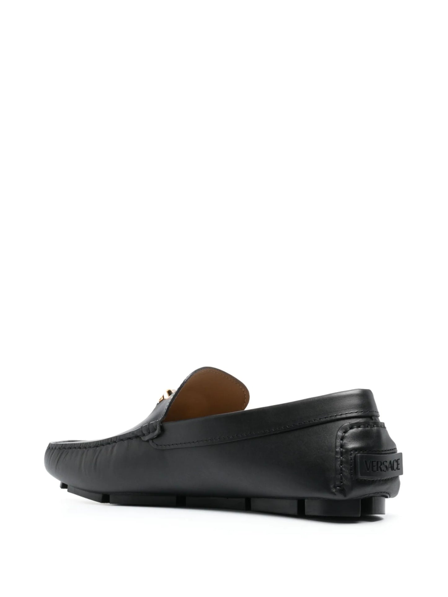 La Medusa leather loafers