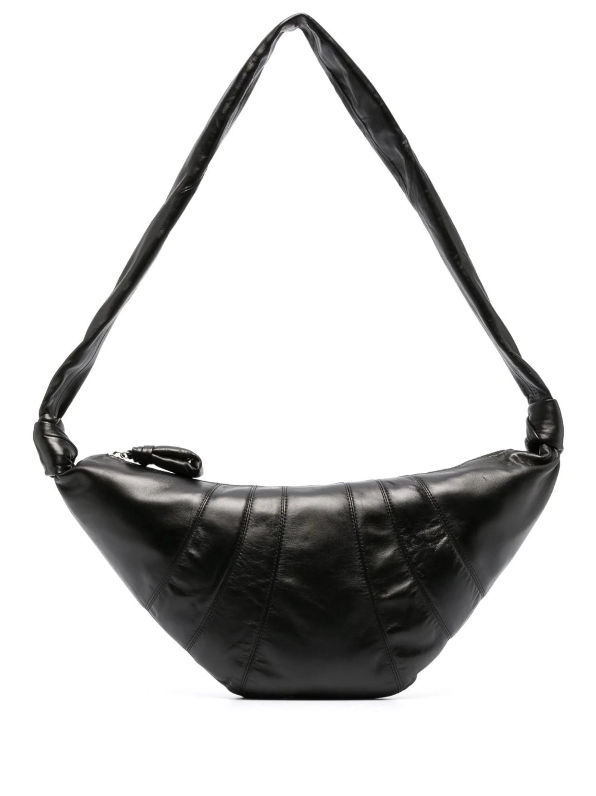 Croissant leather bag