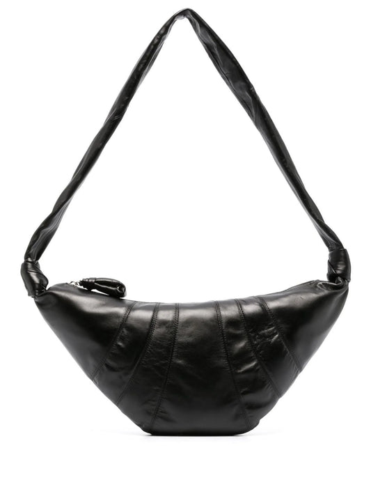 Croissant leather bag